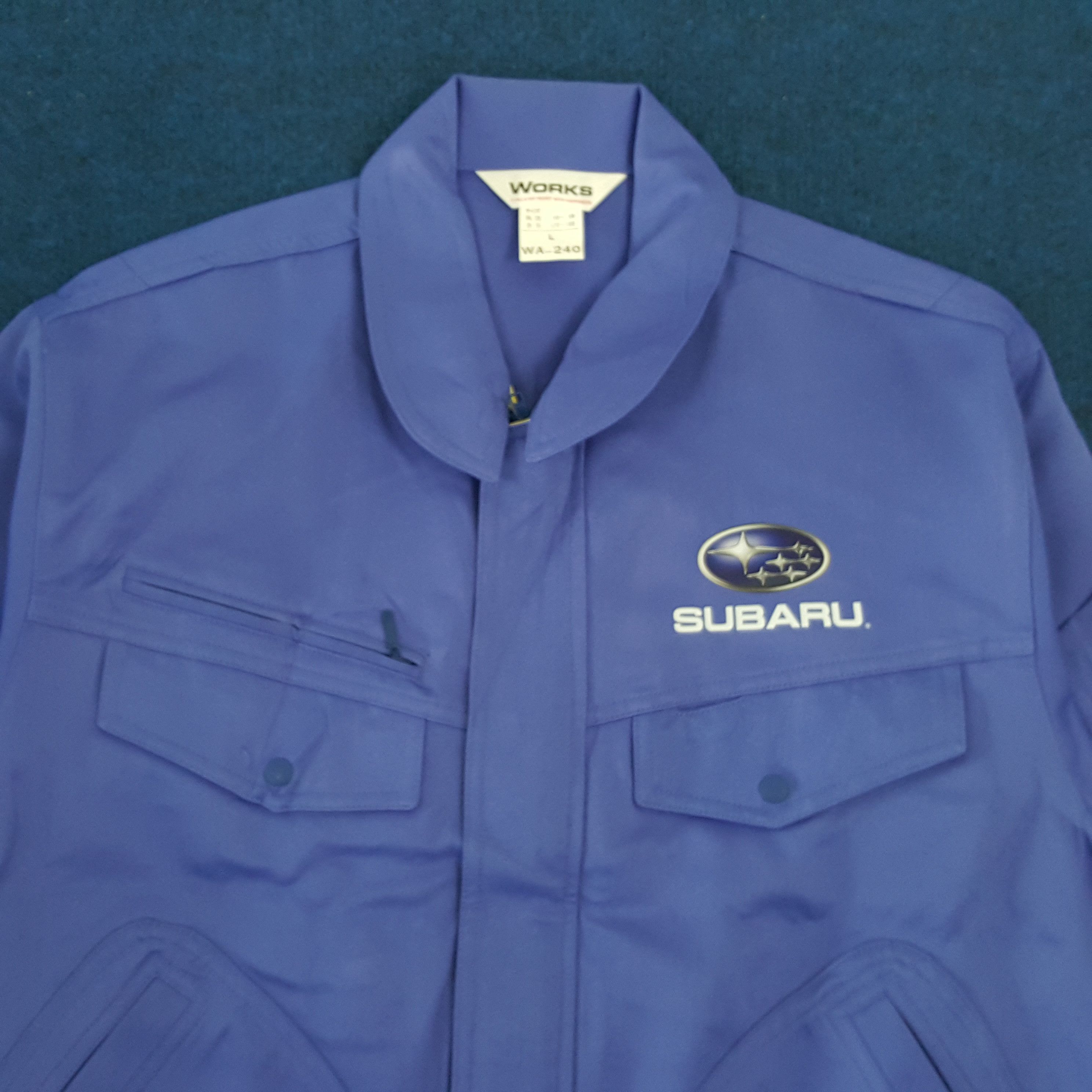 Japanese Brand × Vintage Vintage SUBARU Japanese Motorsports Racing Team Jacket Size US L / EU 52-54 / 3 - 5 Thumbnail