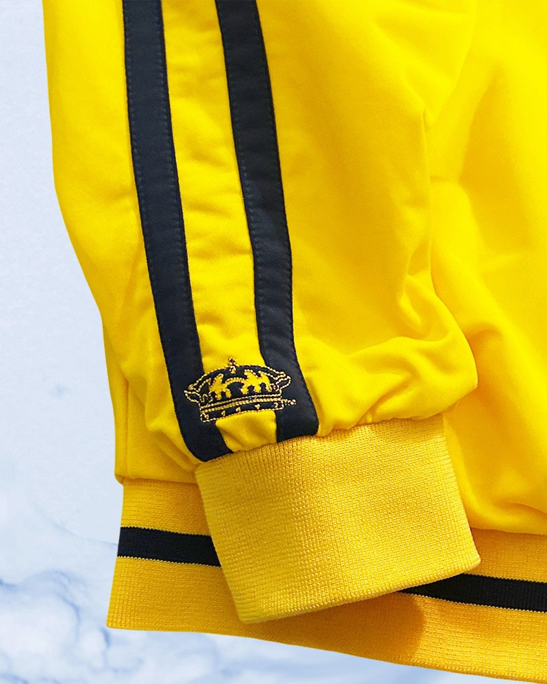 Other Late 90s/Y2K Corona Calhoun Sportswear Yellow & Navy Jacket Size US L / EU 52-54 / 3 - 6 Thumbnail