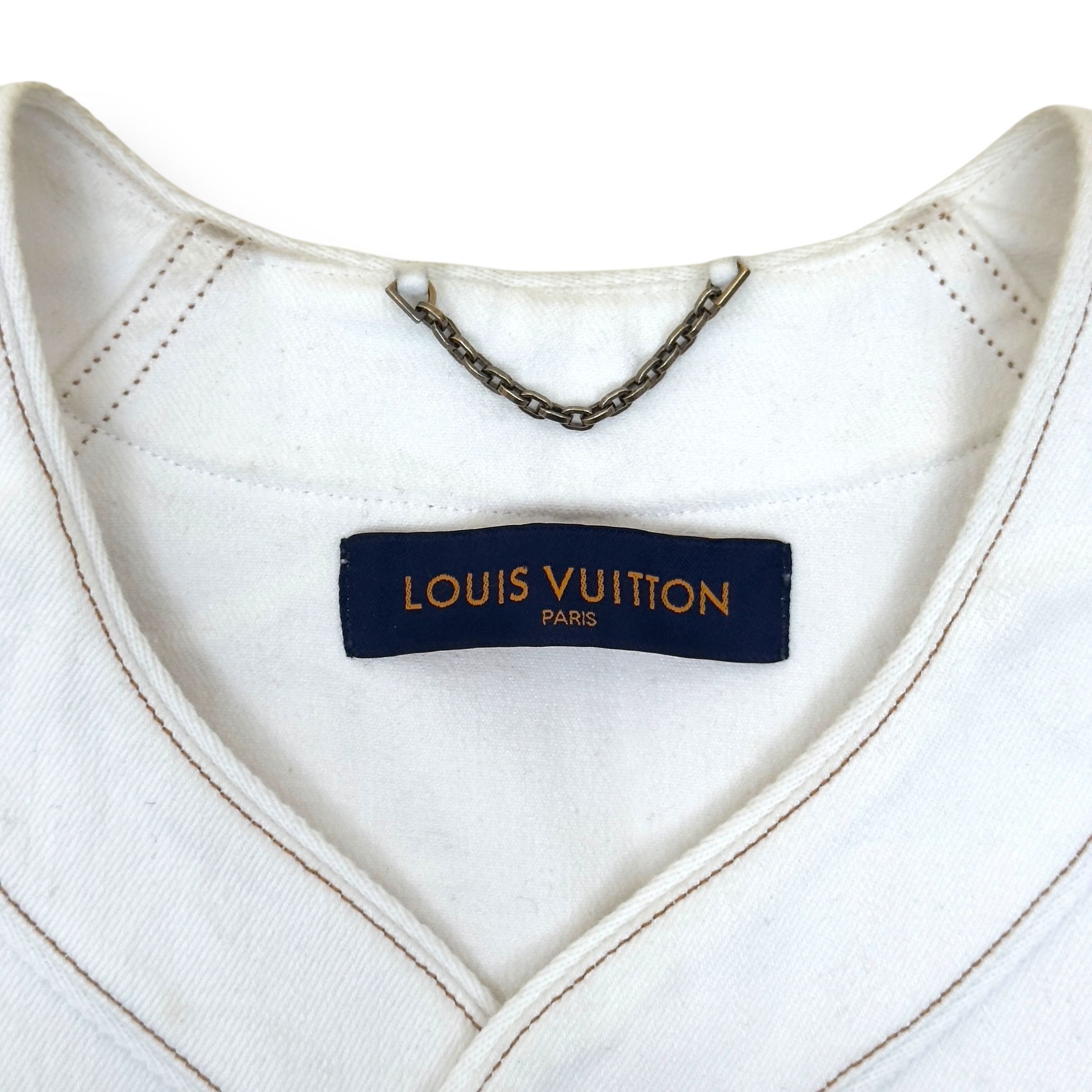 Louis Vuitton LOUIS VUITTON MONOGRAM BASEBALL SHIRT XL Size US XL / EU 56 / 4 - 6 Thumbnail