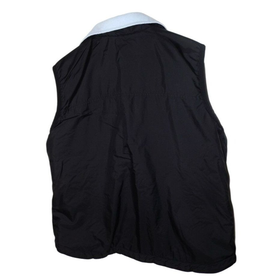 Other Womans Fleece Vest Athletic Works Reversible Black Blue Size Size XL / US 12-14 / IT 48-50 - 4 Thumbnail