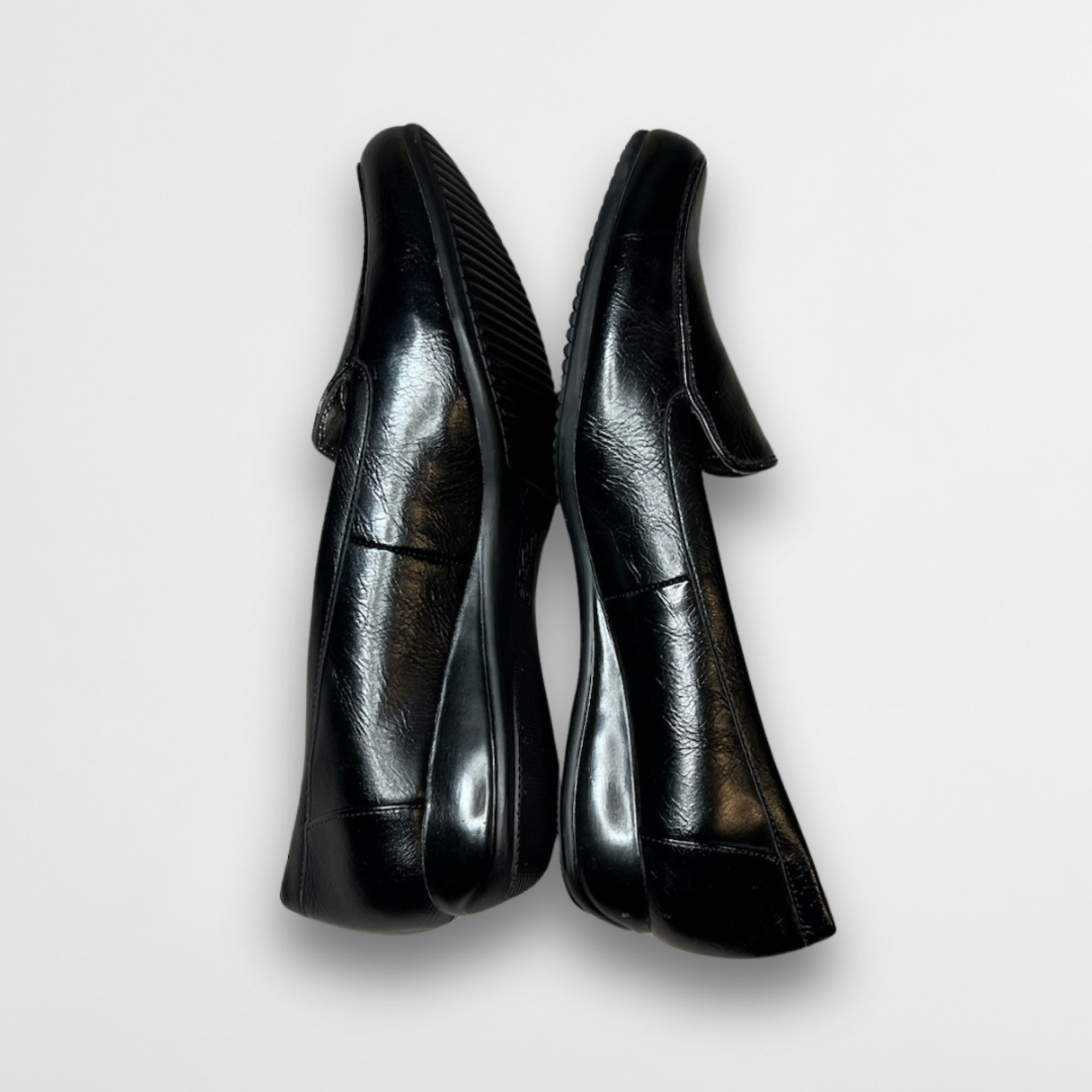 Other Life Stride Womens Black Slip-On Loafers Size 9.5 Stylish Co Size US 9.5 / IT 39.5 - 5 Thumbnail