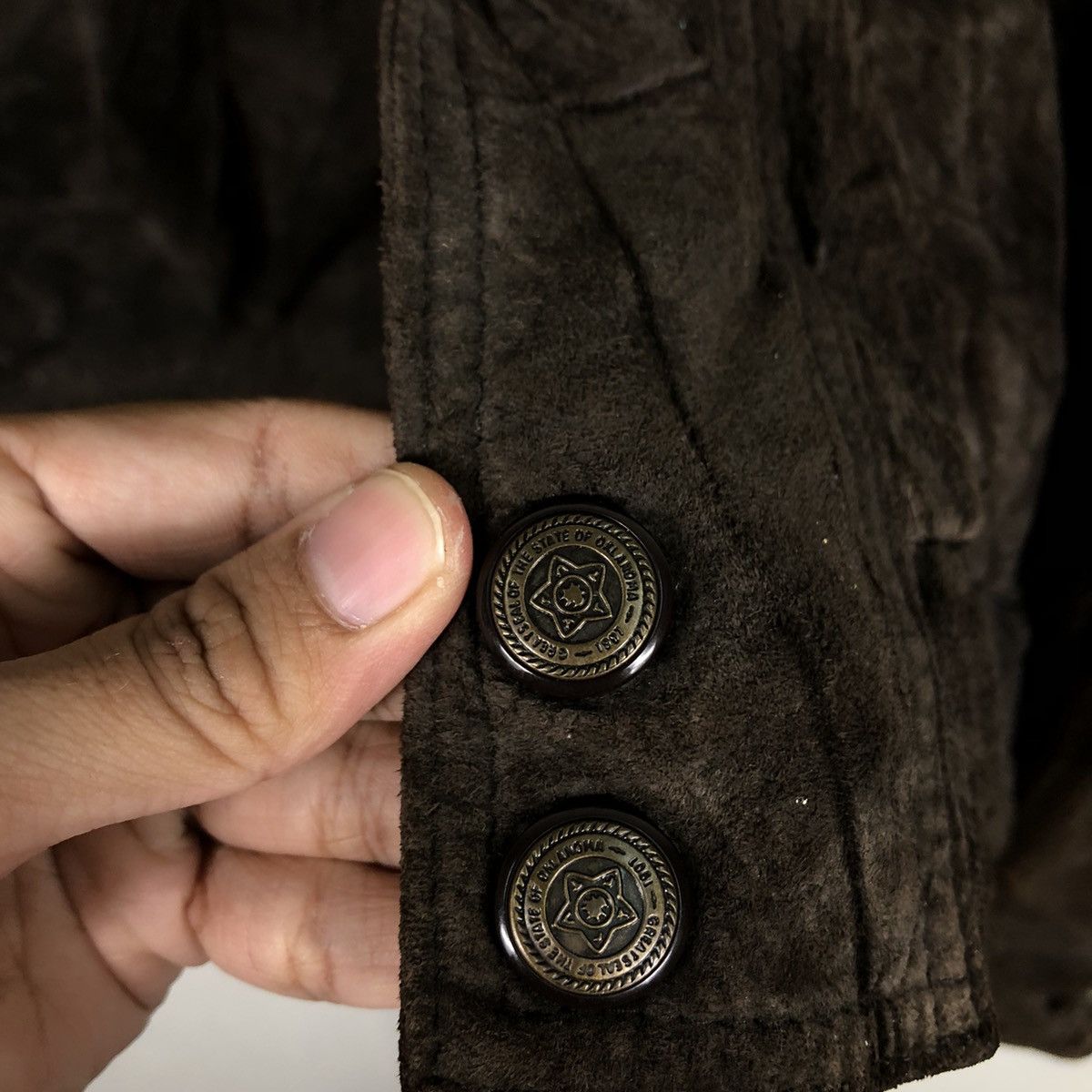 Japanese Brand 🔥Vtg Worker Leather Jacket Charles Klein Japan Made Size US XXL / EU 58 / 5 - 14 Thumbnail