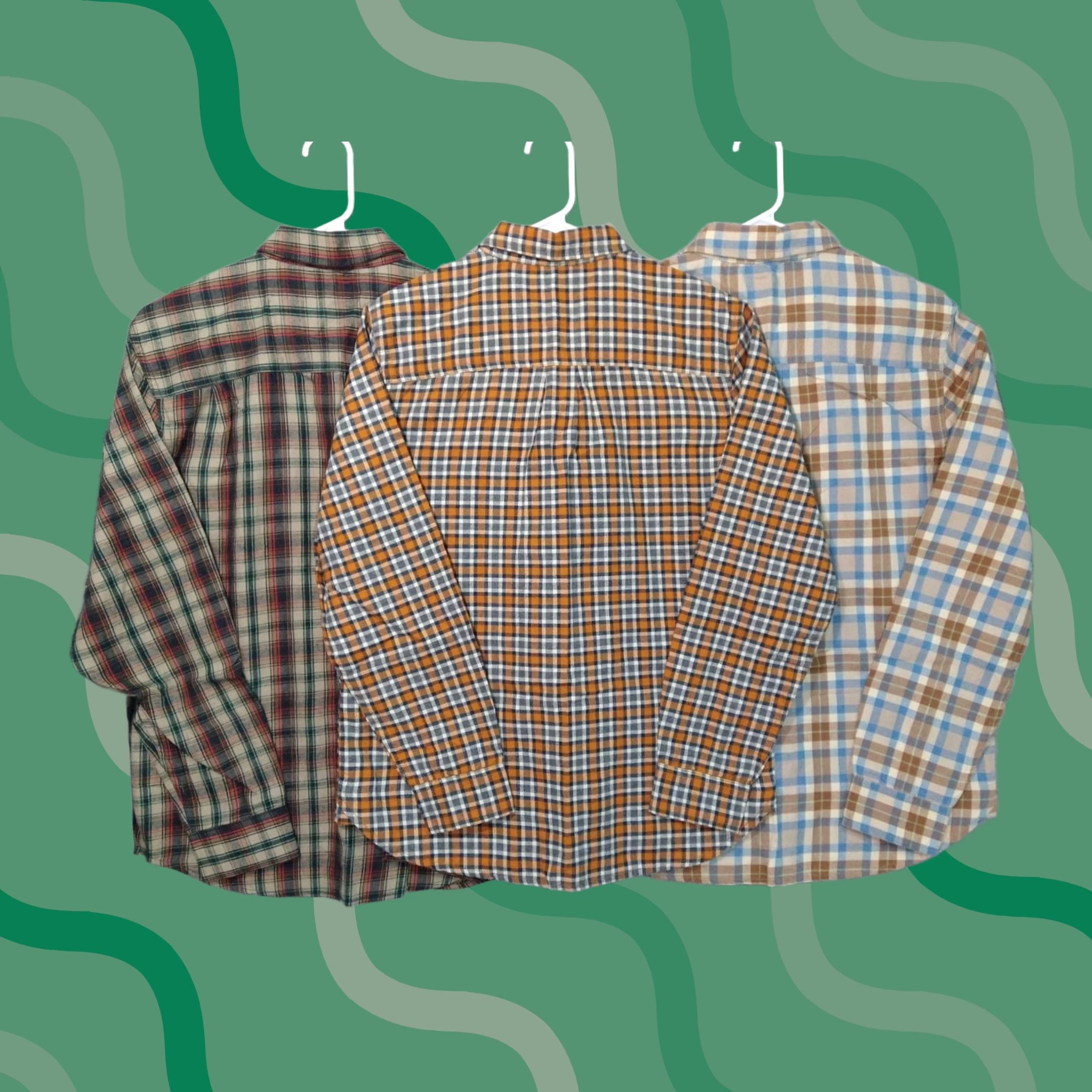 Prana PrAna Shirt Mens Small Plaid Los Feliz Flannel Long Sleeve Button Up Lot of 3 Size US S / EU 44-46 / 1 - 1 Thumbnail