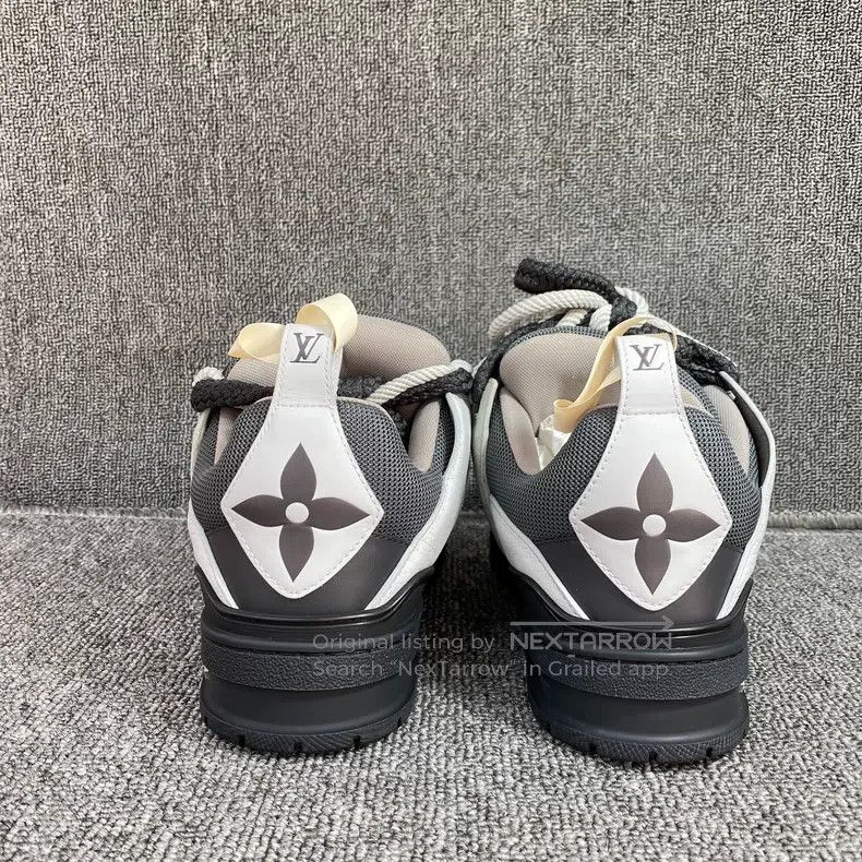 Louis Vuitton Louis Vuitton Black-grey soil shoes Size US 6 / EU 39 - 2 Thumbnail