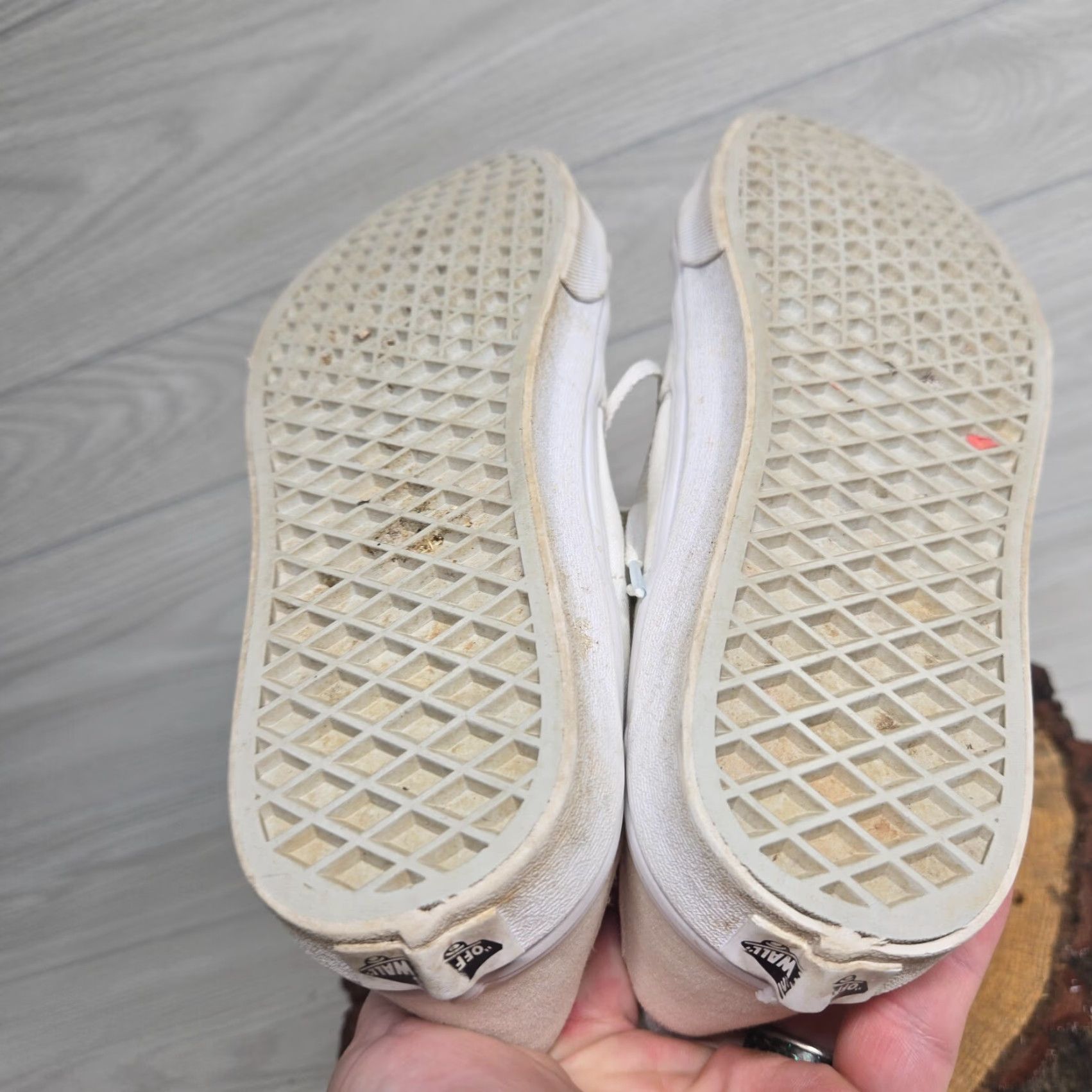 Vans VANS Sk8-Hi Solid White High Top Shoes Sneakers Men's 8 - Women's 9.5 Size L / US 10 / IT 46 - 7 Thumbnail