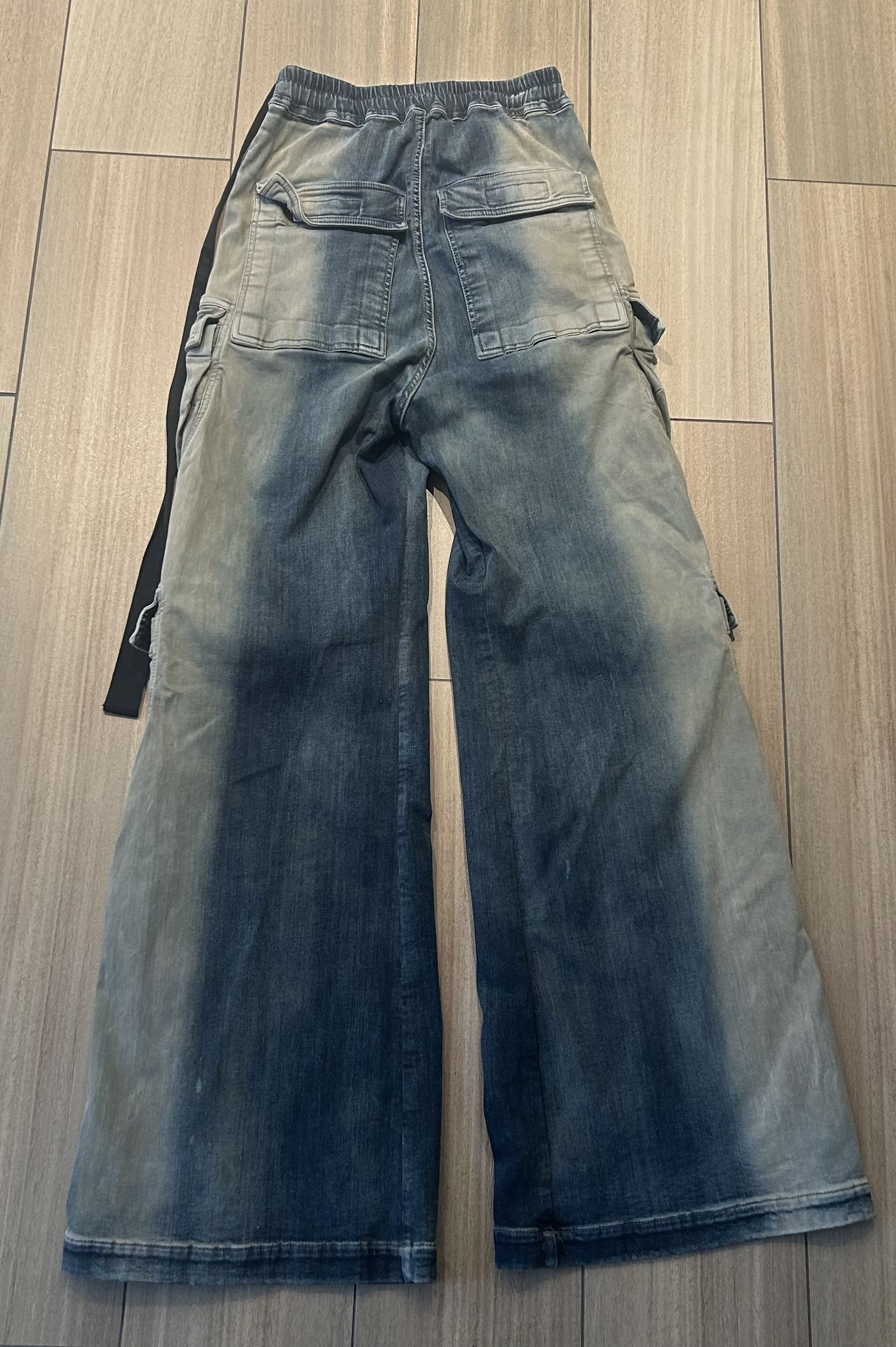 Rick Owens Drkshdw Drkshdw Rick Owens Men's Double Cargo Pants Size US 32 / EU 48 - 3 Thumbnail