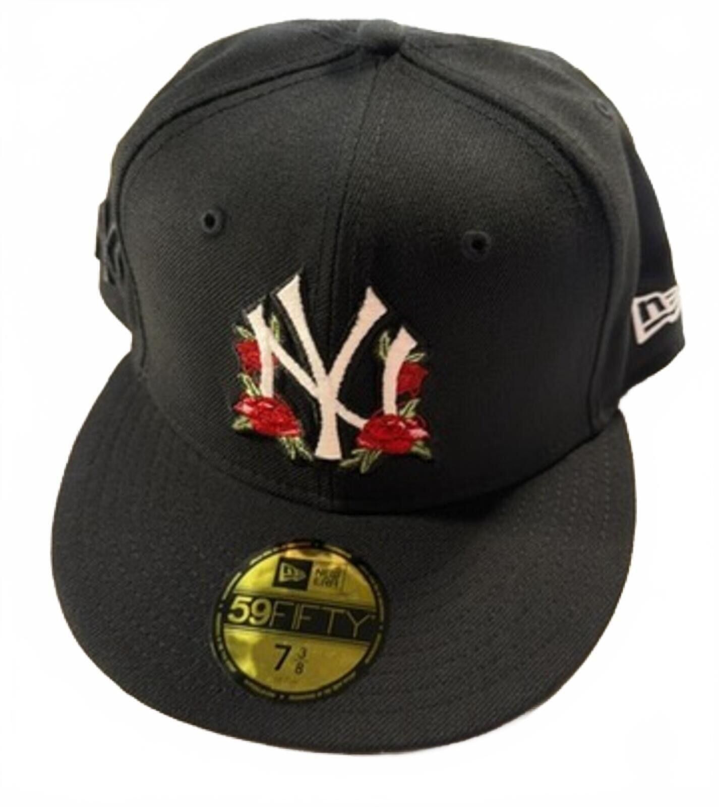 New Era New Era New York Yankees "Roses" 59FIFTY 7 3/8 Size ONE SIZE - 4 Thumbnail