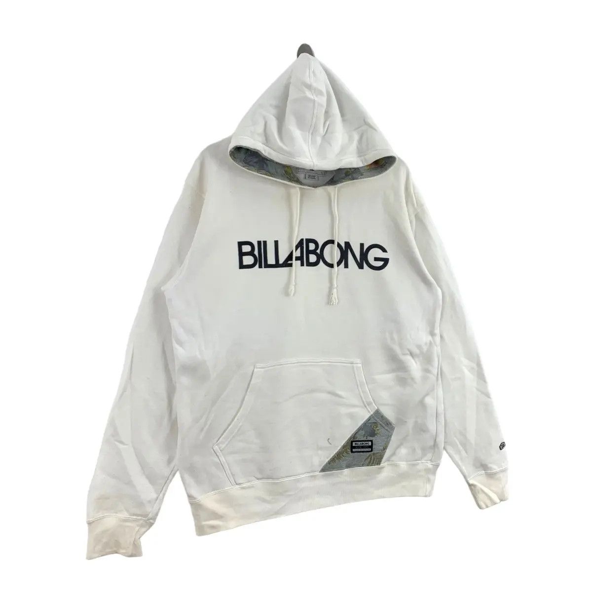 Billabong Vtg BILLABONG SURFING BEACH Center Logo Hoodie Premium Size L / US 10 / IT 46 - 2 Thumbnail