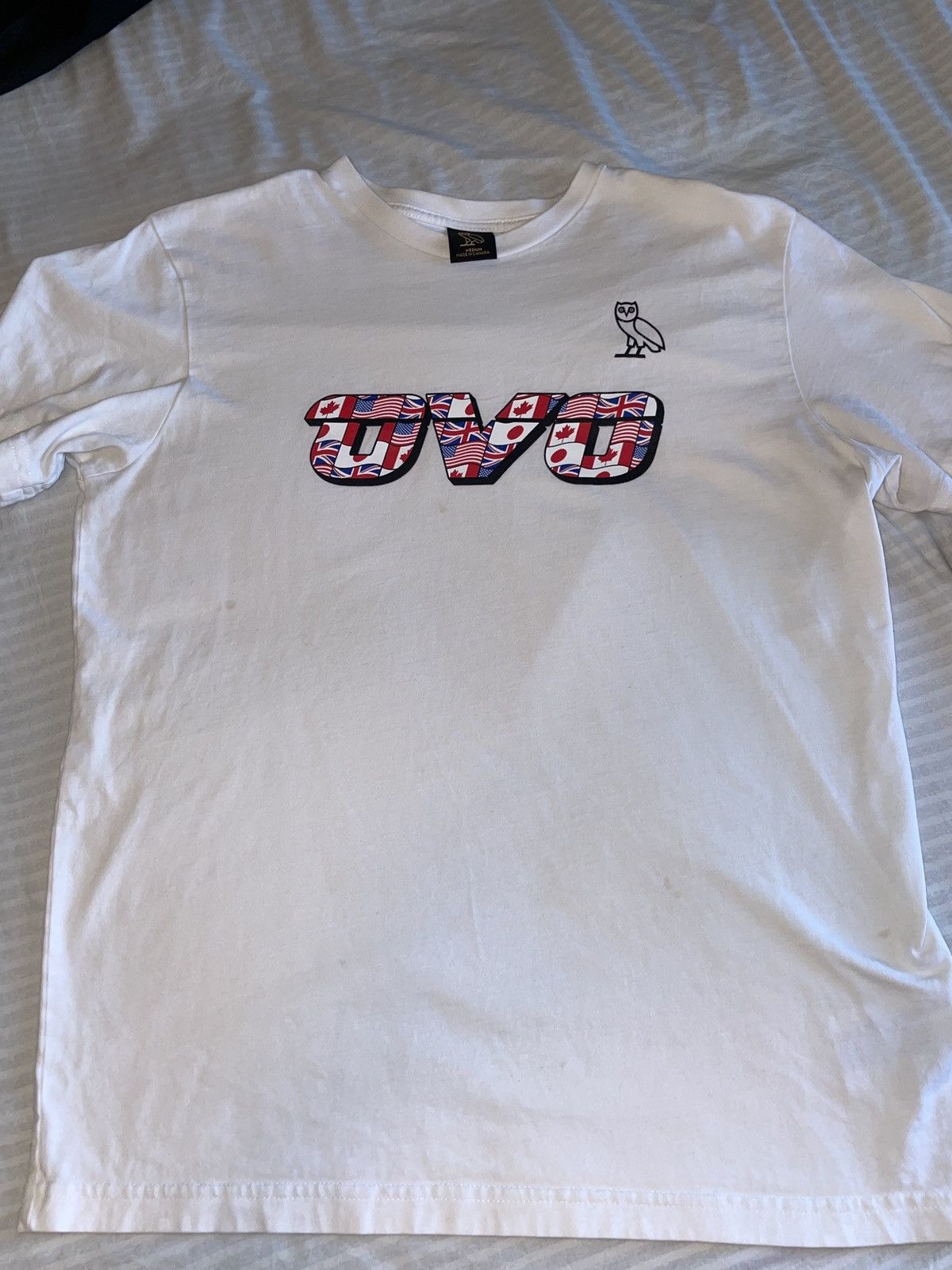 October's Very Own OVO Flag Runner Tee Size US M / EU 48-50 / 2 - 2 Thumbnail