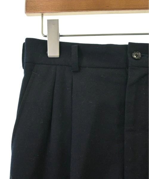 Comme des Garcons Homme Casual Pants Slacks 2 Tuck Zip Fly Full Length Navy Blue Size US 29 - 4 Thumbnail