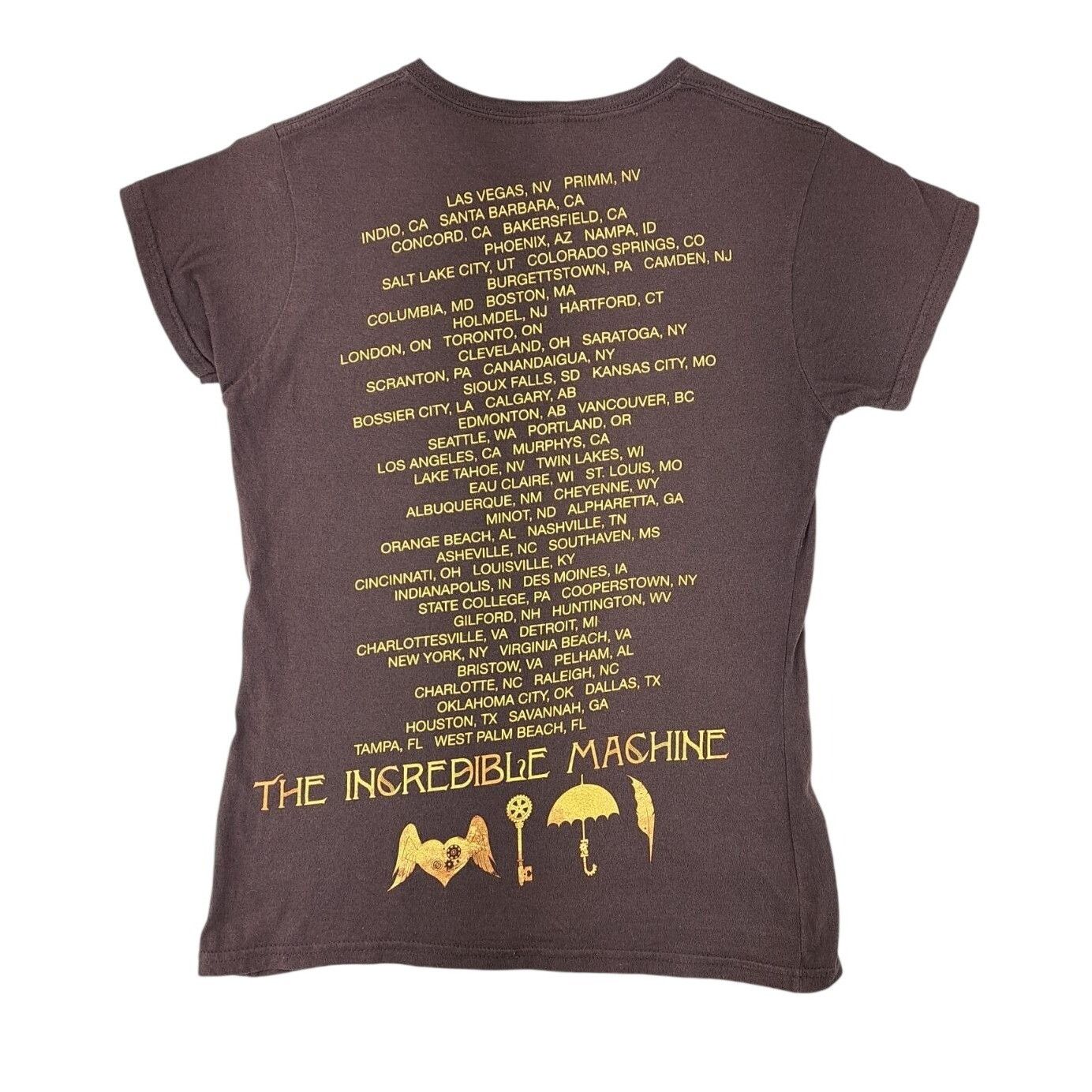 Gildan Sugarland Tour T-Shirt Incredible Machine Women Size Medium Size M / US 6-8 / IT 42-44 - 2 Thumbnail