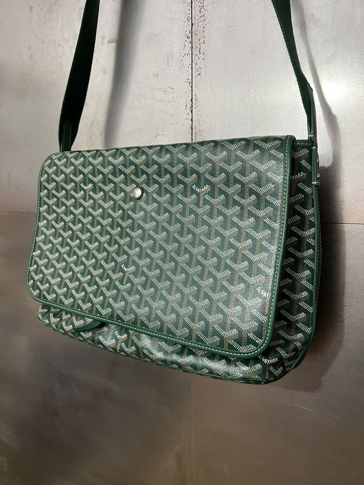 Goyard Goyard Capetien Messenger Bag Green Size ONE SIZE - 2 Thumbnail