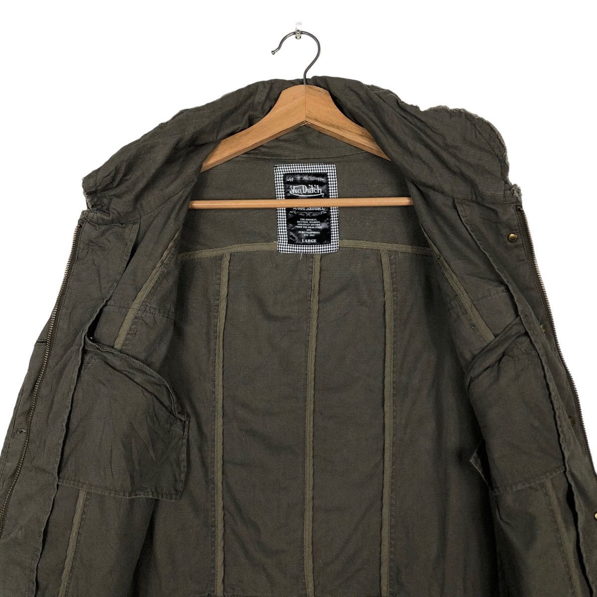 If Six Was Nine 🔥Parachute Biker Jacket Bondage Design Von Dutch Cargo Size US L / EU 52-54 / 3 - 14 Thumbnail