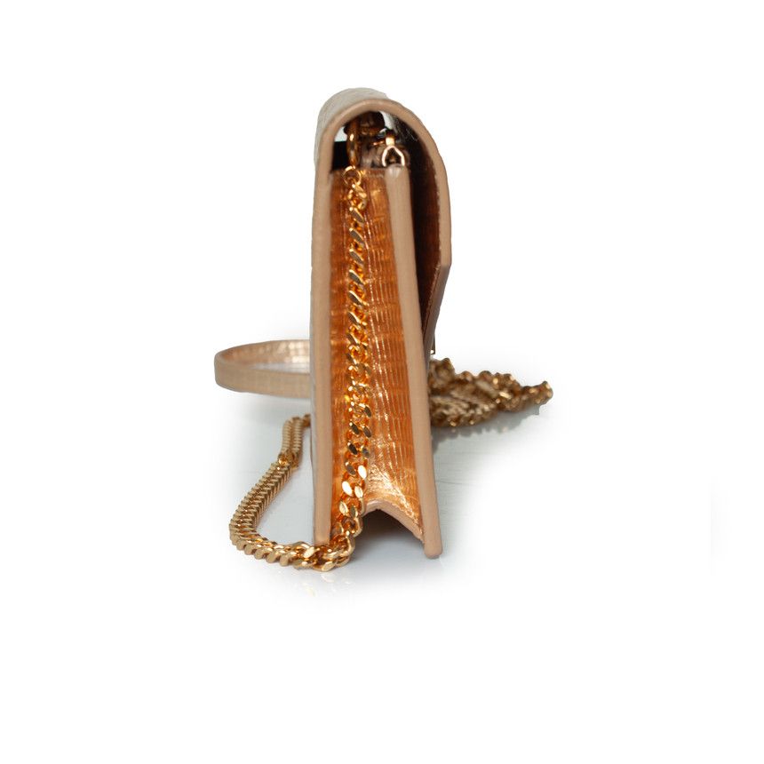 Saint Laurent Paris Saint Laurent, metallic wallet on a chain Size ONE SIZE - 4 Thumbnail