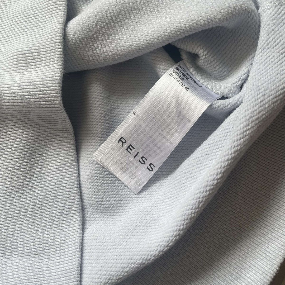 Reiss Reiss Arthur Cotton Crew Neck Sweatshirt Size US S / EU 44-46 / 1 - 6 Thumbnail