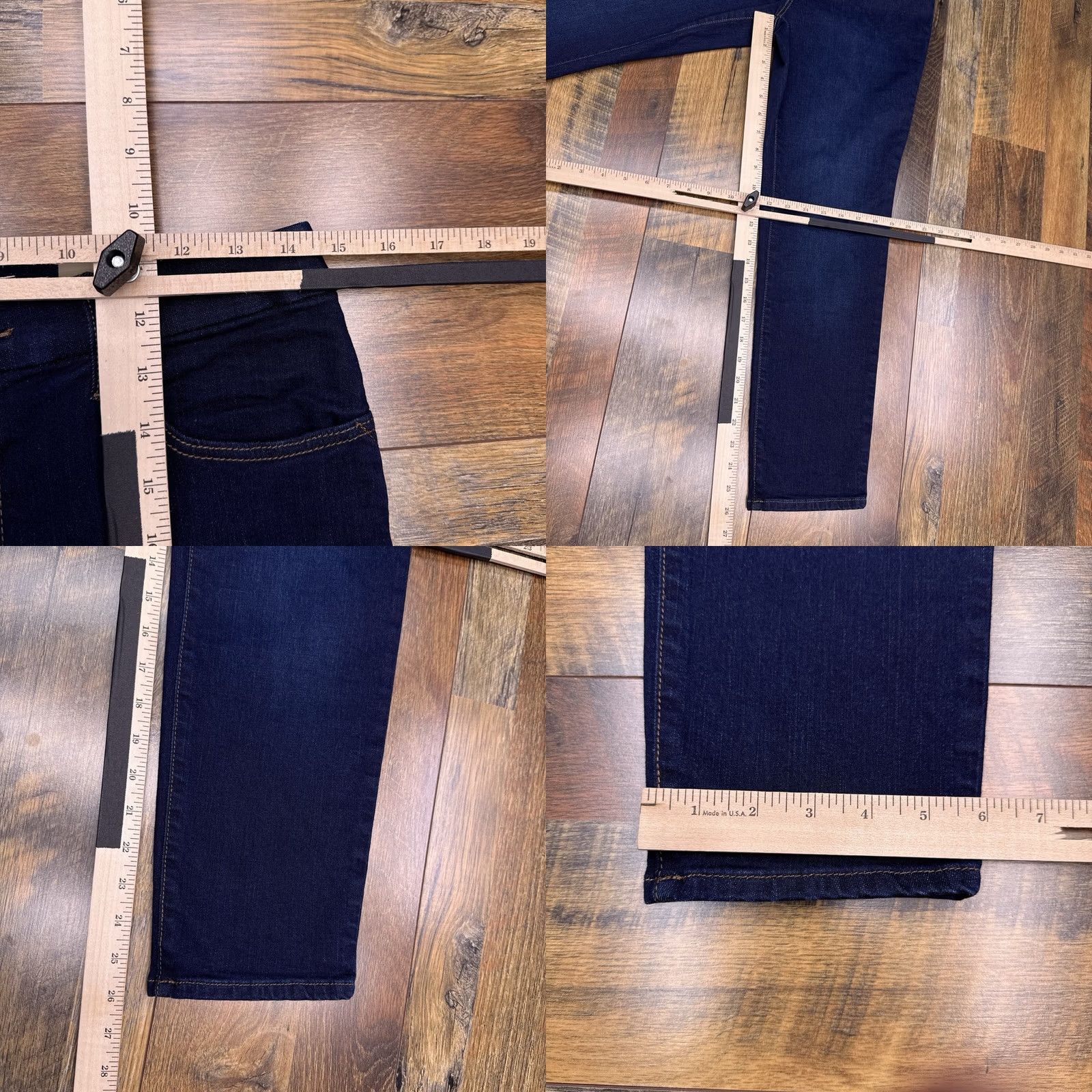 Vintage Chicos Jeans Ankle Slim Leg 0.5 Blue Denim Stretch 5-Pocket City Womens Boys? Size 25" / US 0 / IT 36 - 9 Thumbnail