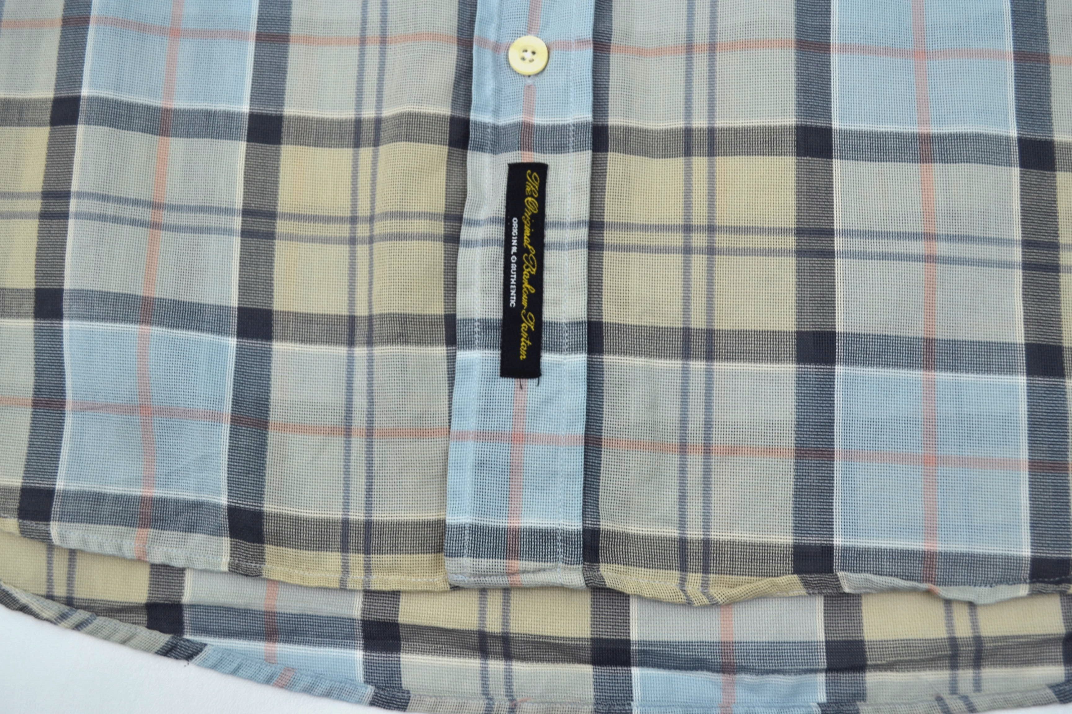 Barbour Plaid Button Down Casual Tartan Shirt Size XXL Size US XXL / EU 58 / 5 - 3 Thumbnail