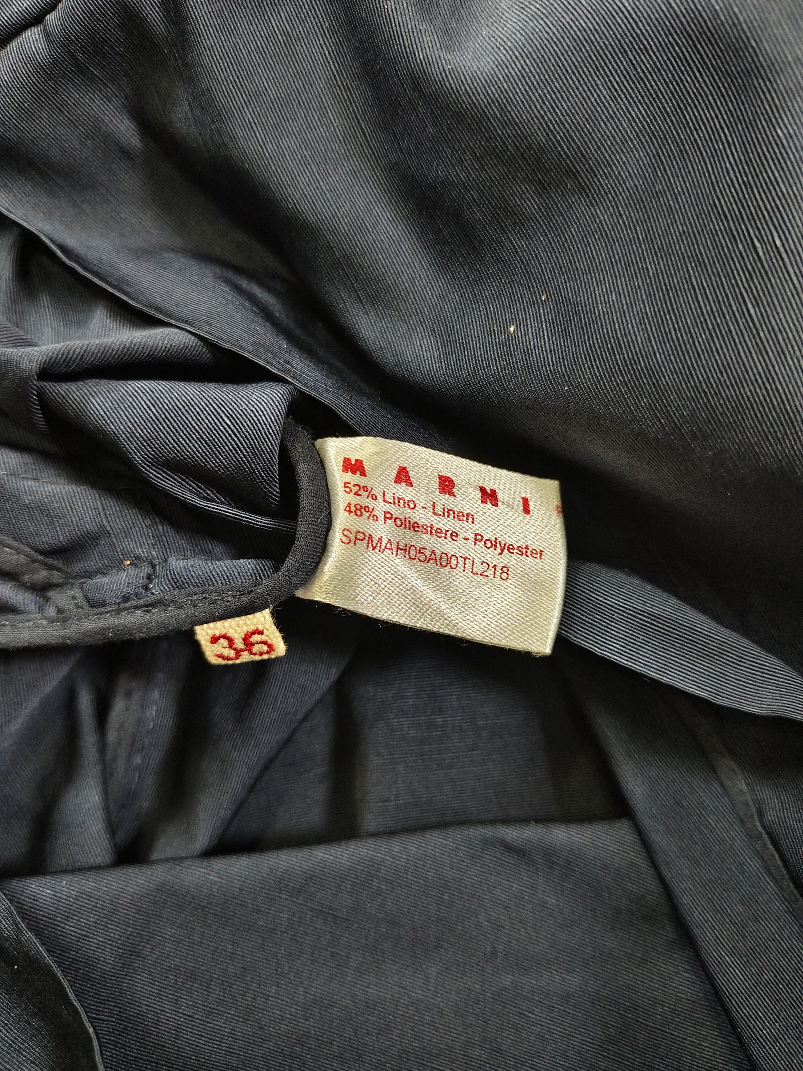 Marni MARNI-Architectural Tailoring Oversized Dolman Sleeve Jacket Size M / US 6-8 / IT 42-44 - 11 Thumbnail