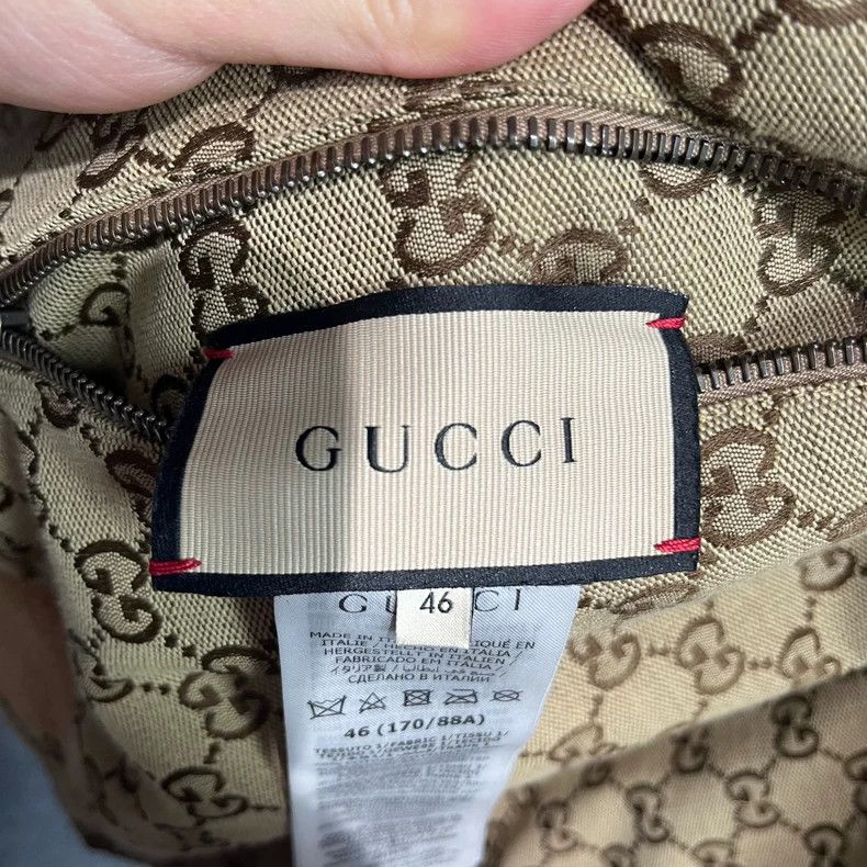 Gucci Gucci The latest beige logo full print double-sided long-sl Size US S / EU 44-46 / 1 - 4 Thumbnail