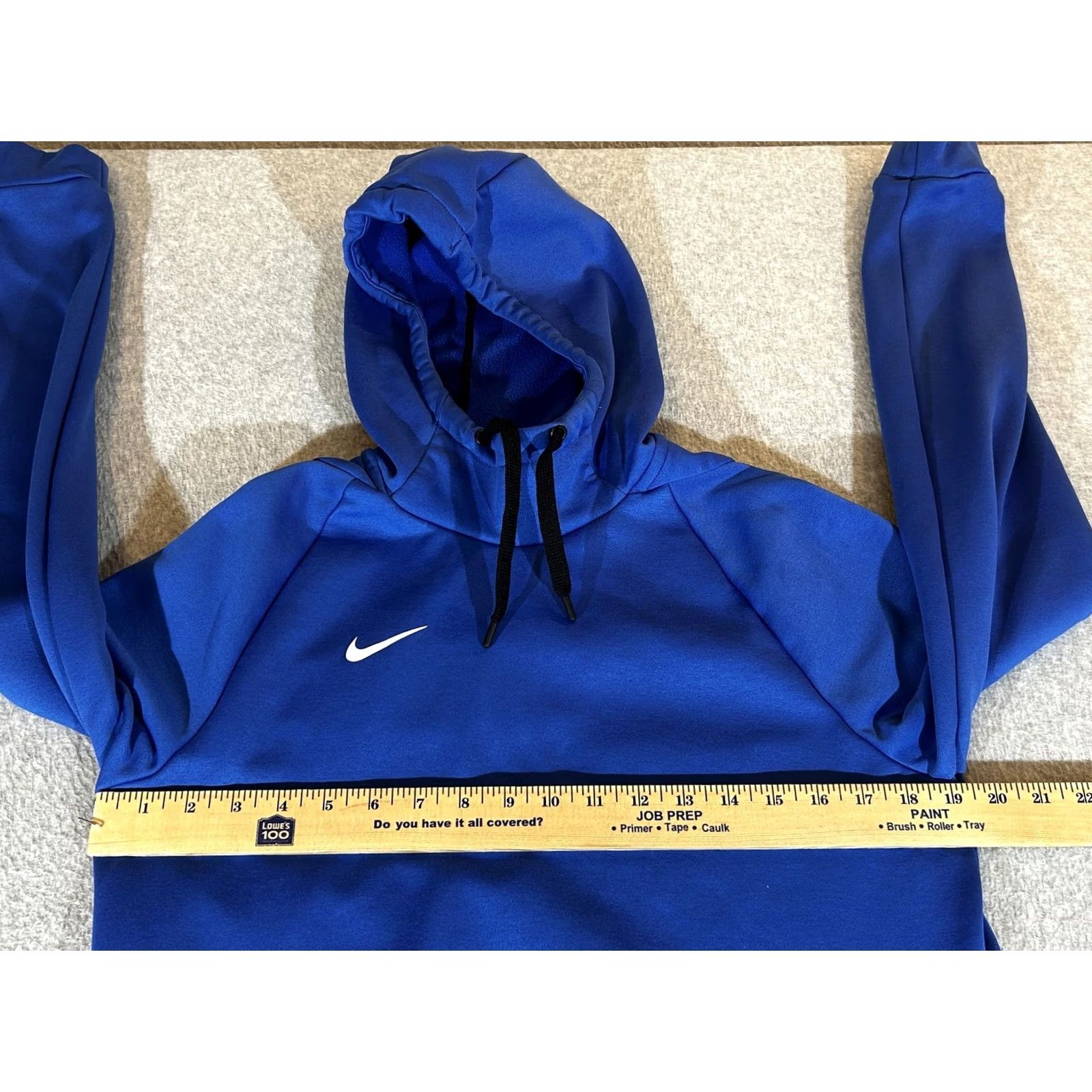 Nike Nike Hoodie Mens Small Blue Therma Dri Fit Pullover Fleece Sweatshirt Training Size US S / EU 44-46 / 1 - 4 Thumbnail