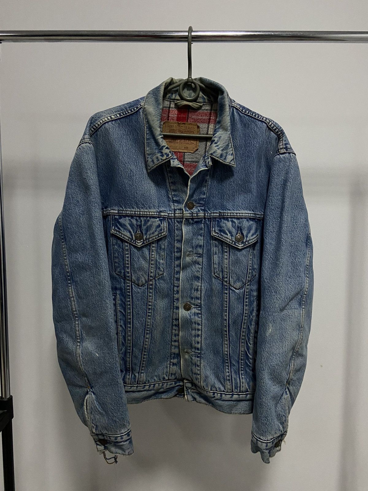 Levi's Vintage Clothing × Vintage Levi's vintage denim jacket pocket buttons Size US M / EU 48-50 / 2 - 1 Thumbnail