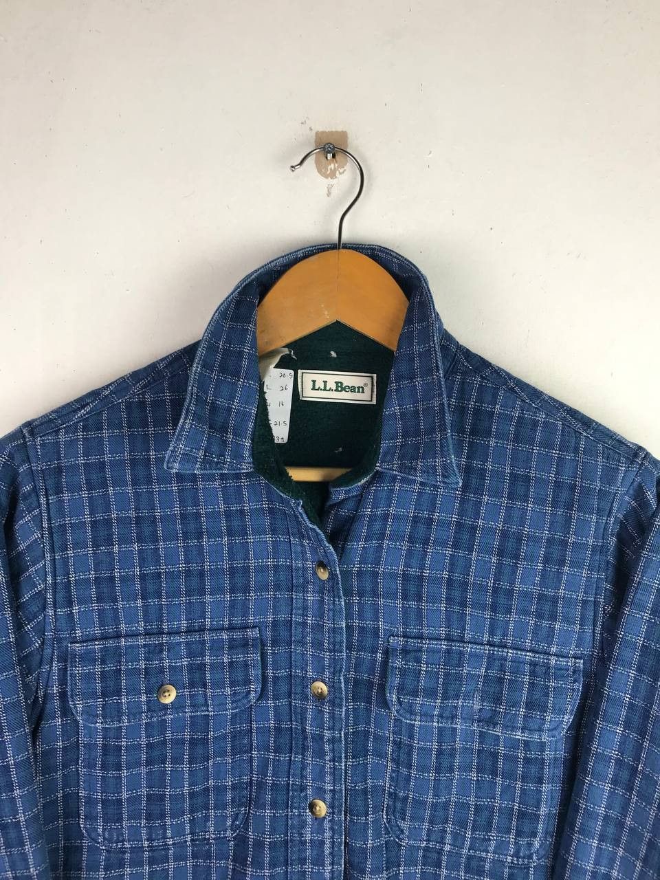 Flannel × L.L. Bean × Vintage Rare Design Flannel L.L.Bean Size US M / EU 48-50 / 2 - 3 Thumbnail