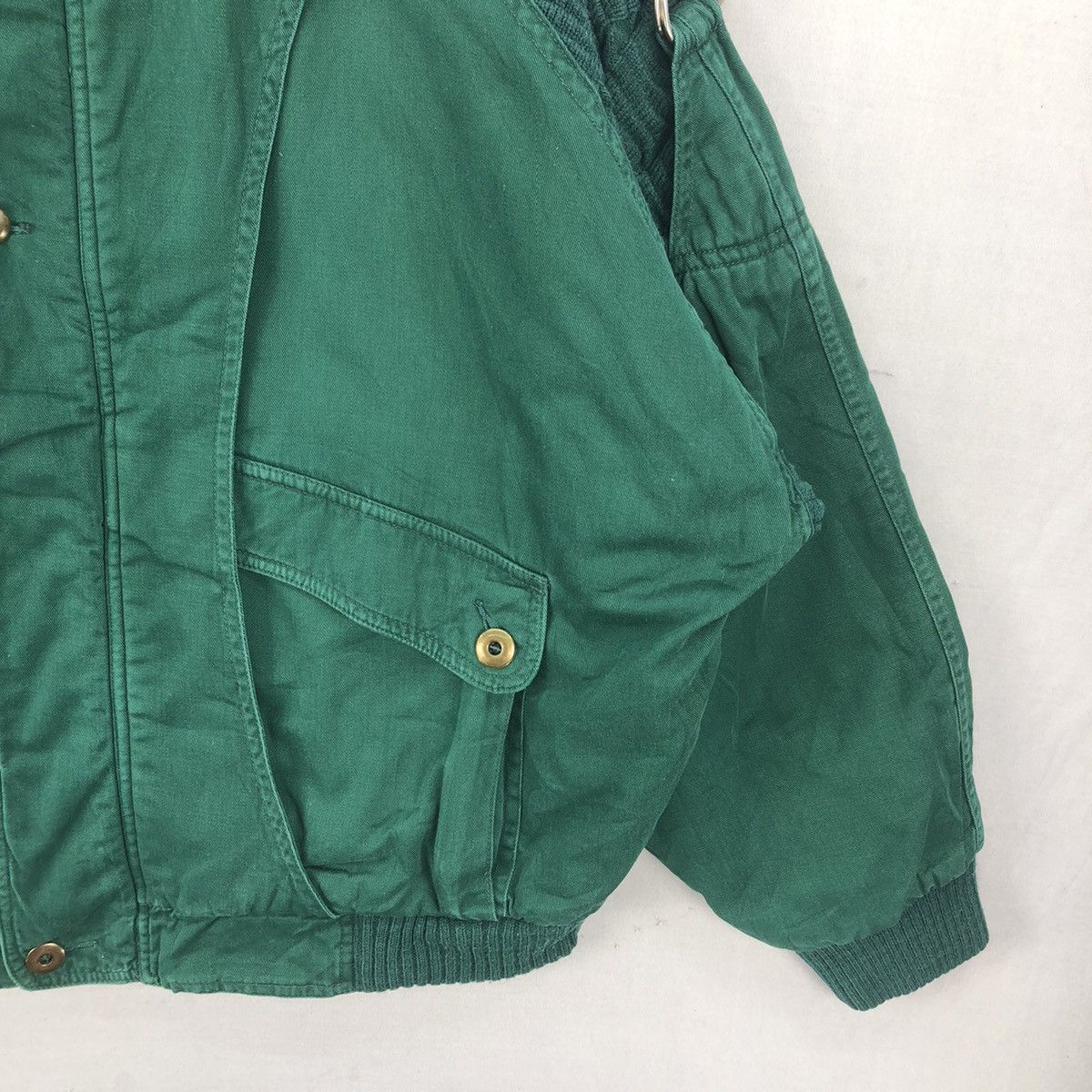 Japanese Brand Vintage 80’s Edovi Special Edition Parachute Bomber Jacket Size US XXL / EU 58 / 5 - 3 Thumbnail