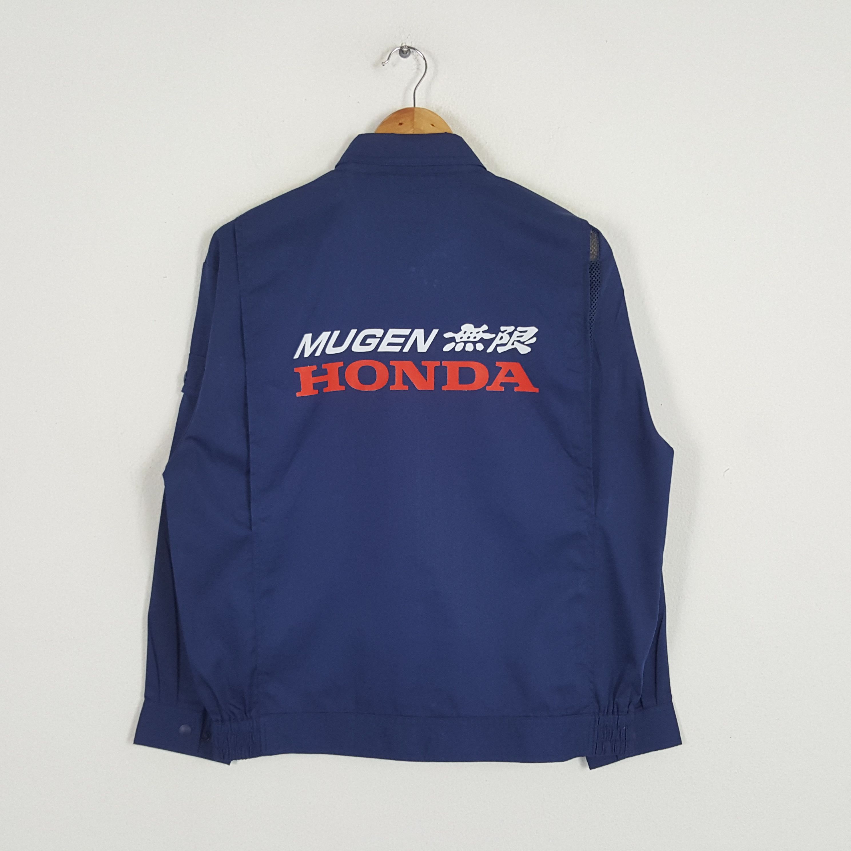 Japanese Brand × Vintage Vintage Mugen HONDA Japanese Racing Team Custom Art Jacket Size US M / EU 48-50 / 2 - 1 Thumbnail