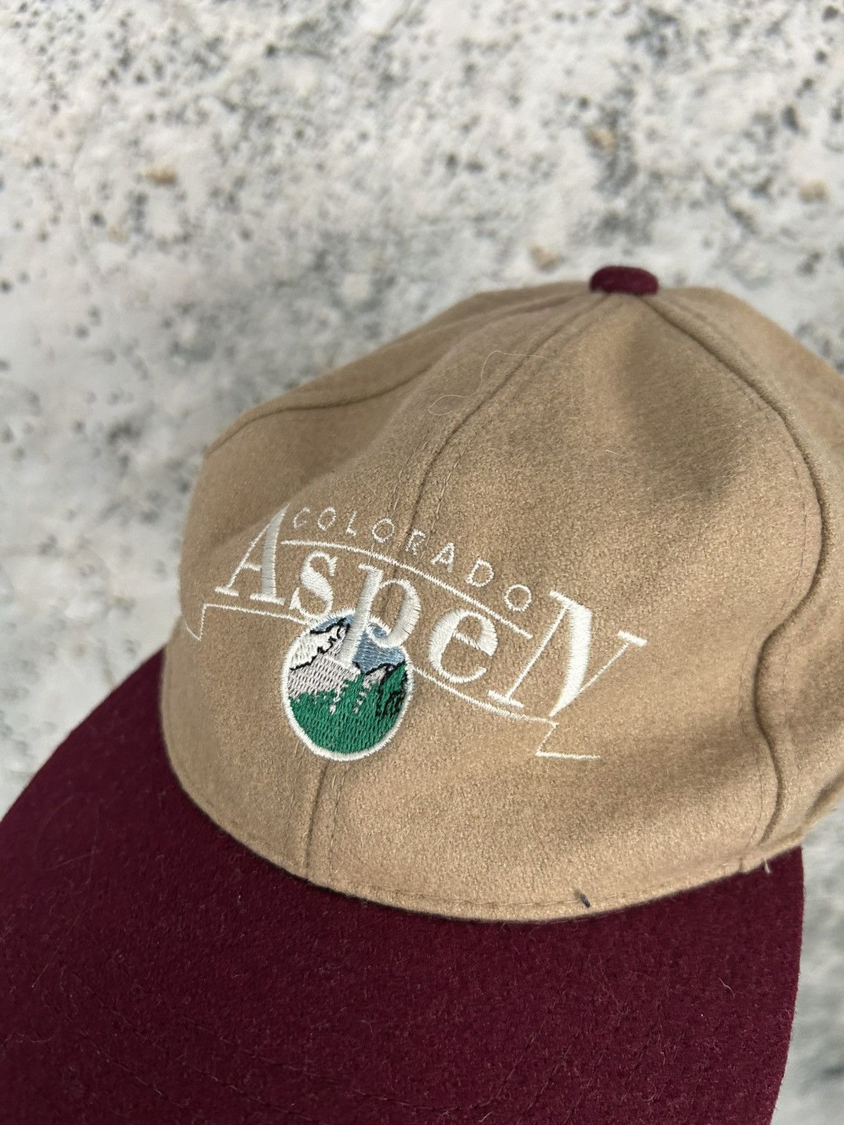 Vintage Vintage Aspen Winter Cap Hat Snowboarding Streetwear 90s Size ONE SIZE - 2 Thumbnail