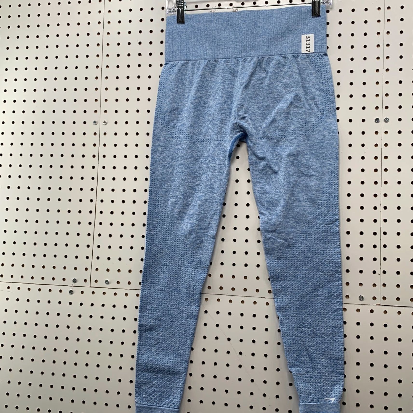 Fabletics Fabletics Yoga Leggings Pants Womens Large Sky Blue Cropped Activewear 27in Inseam Size 36" / US 14 / IT 50 - 3 Thumbnail