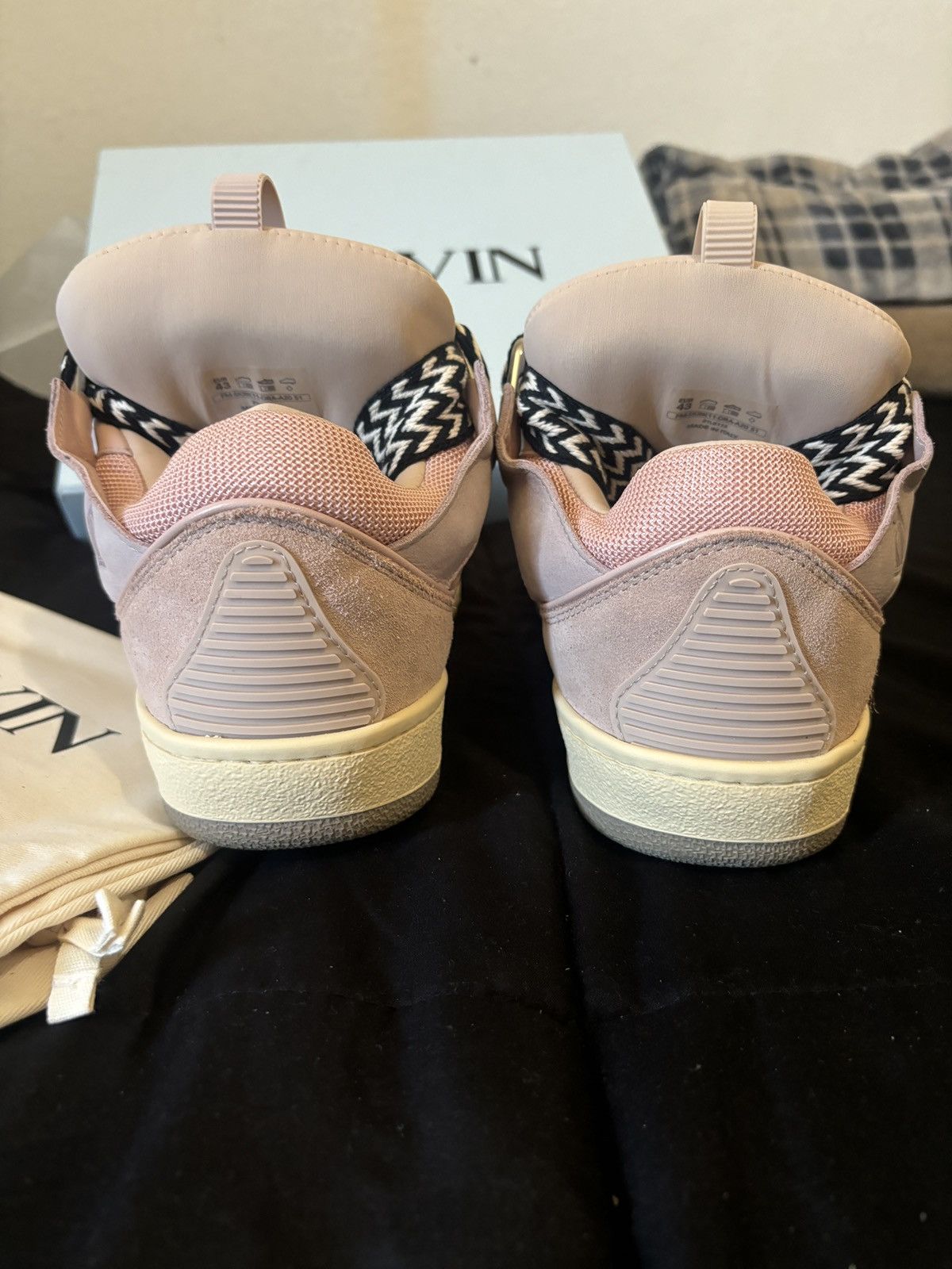 Lanvin Lanvin curb sneaker in pink size 43 / 10 us men Size US 10 / EU 43 - 5 Thumbnail