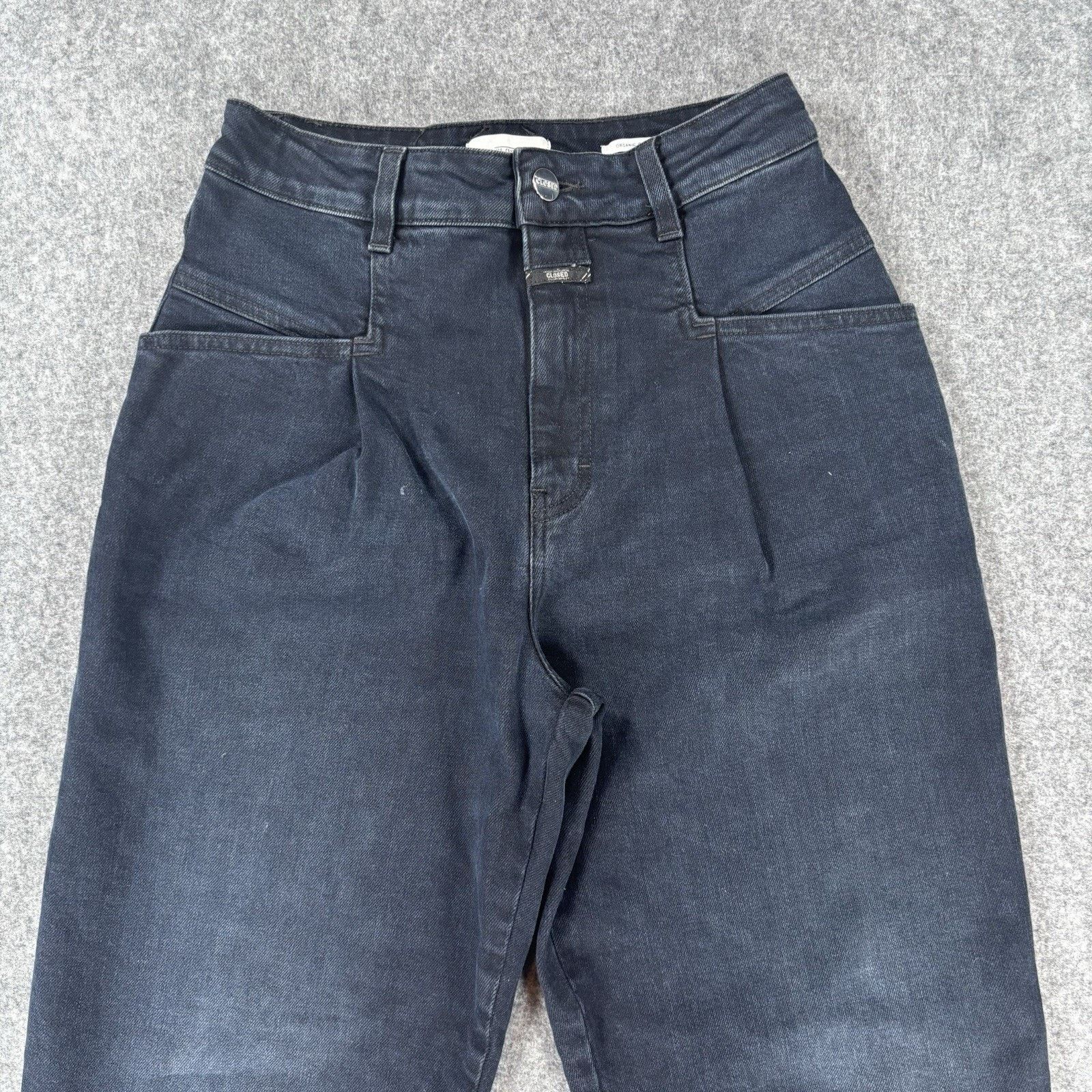 CLOSED Closed Pearl Jeans High Rise Denim Black Women's Size 26 Size 26" / US 2 / IT 38 - 2 Thumbnail
