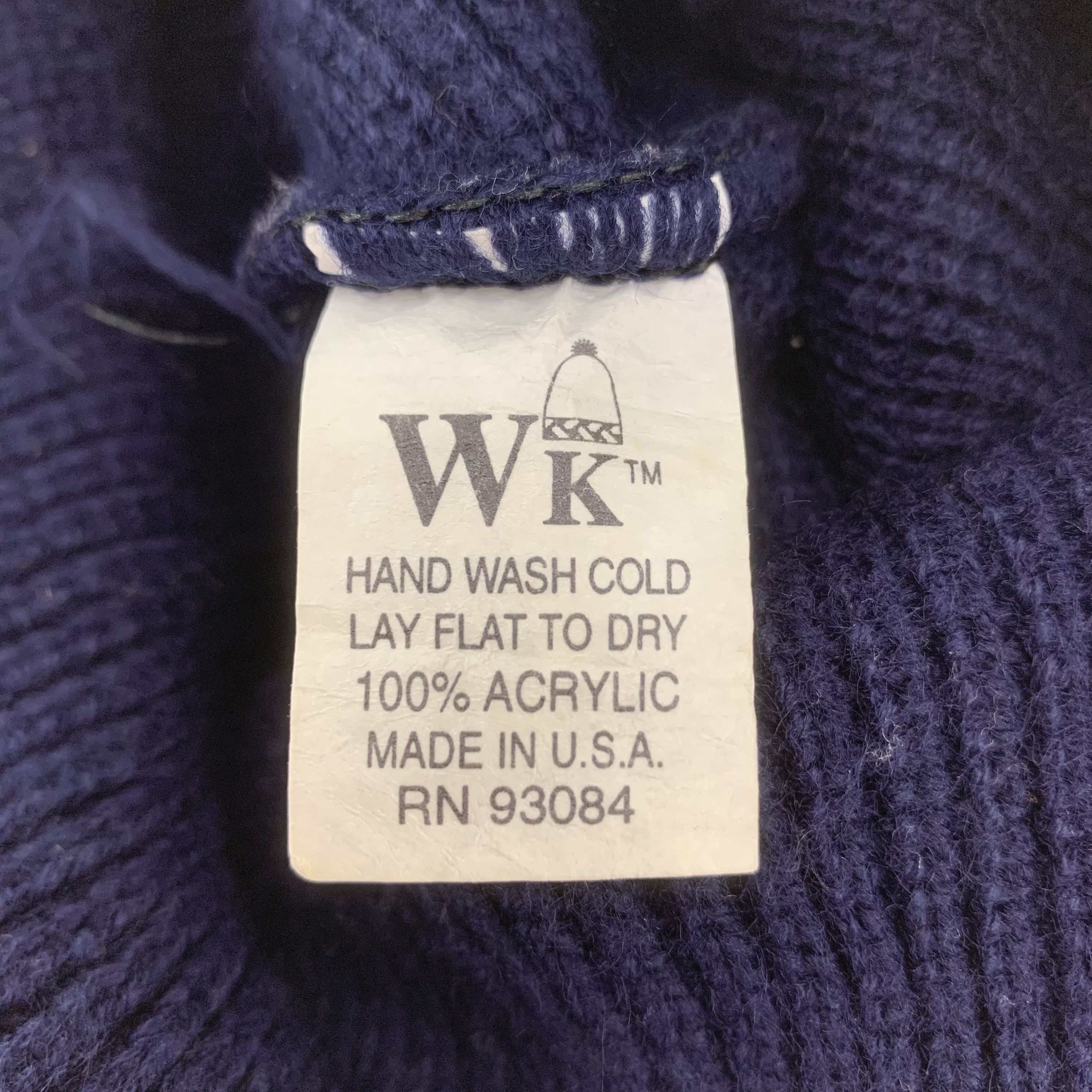 Blue Blue Japan Blue blue Beanie Hat Snowcap Size ONE SIZE - 6 Thumbnail