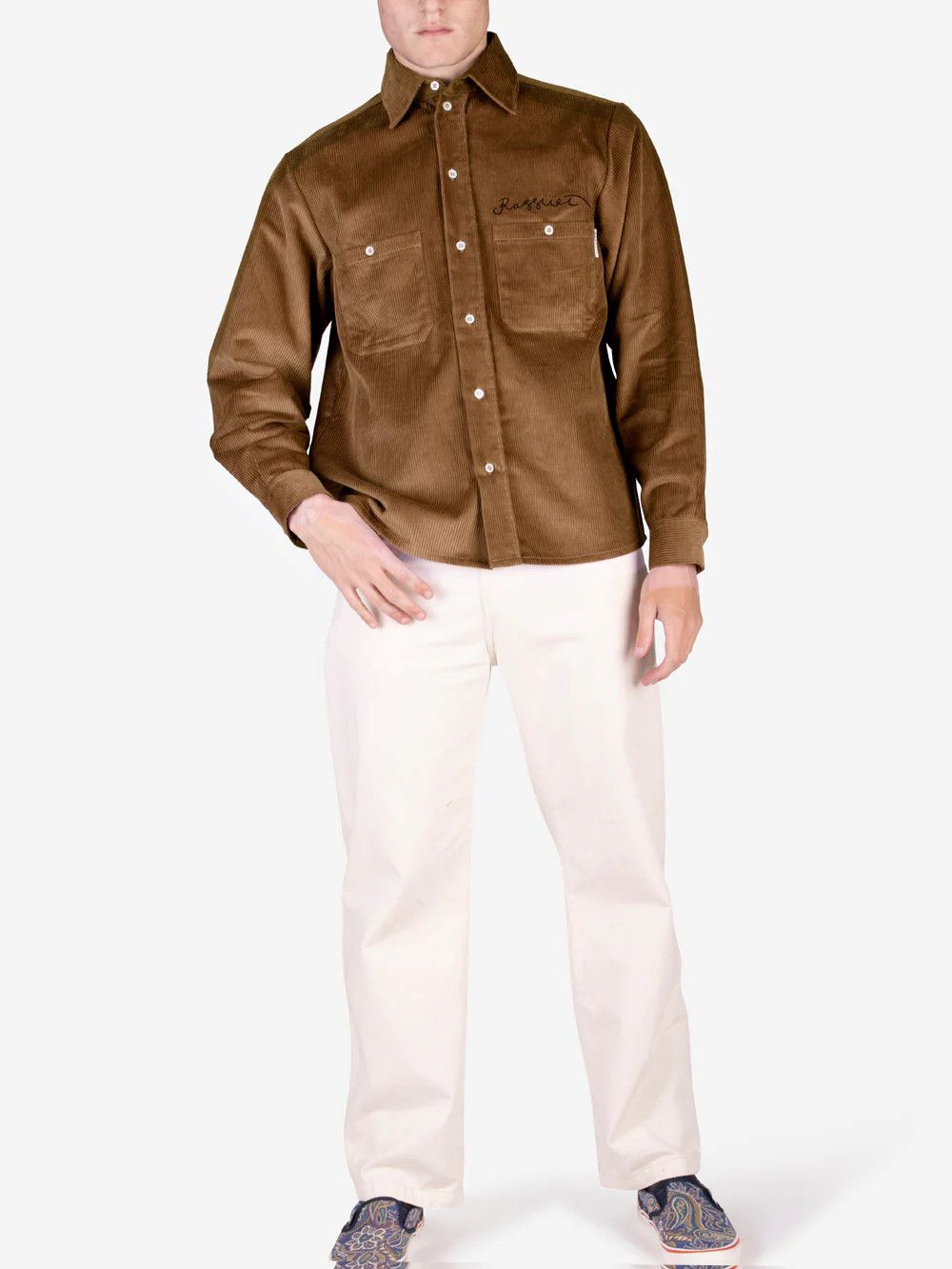 PACCBET o1mle0924 Long Sleeve Shirt in Brown Size US S / EU 44-46 / 1 - 2 Thumbnail