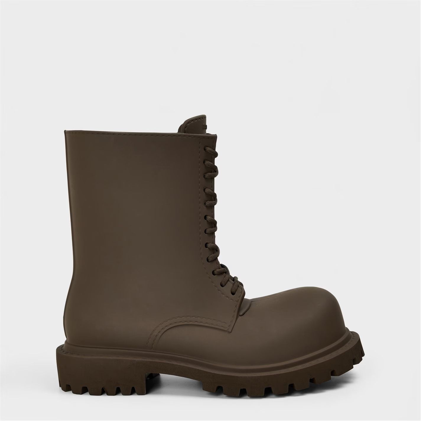 Balenciaga o1g2r1mq0226 Rugged Durable Biker Boots In Brown Size US 8 / EU 41 - 1 Thumbnail