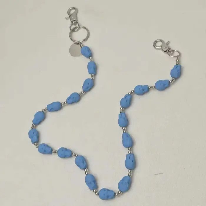 Jewelry Blue Wallet Waist Pants Chain Size ONE SIZE - 2 Thumbnail
