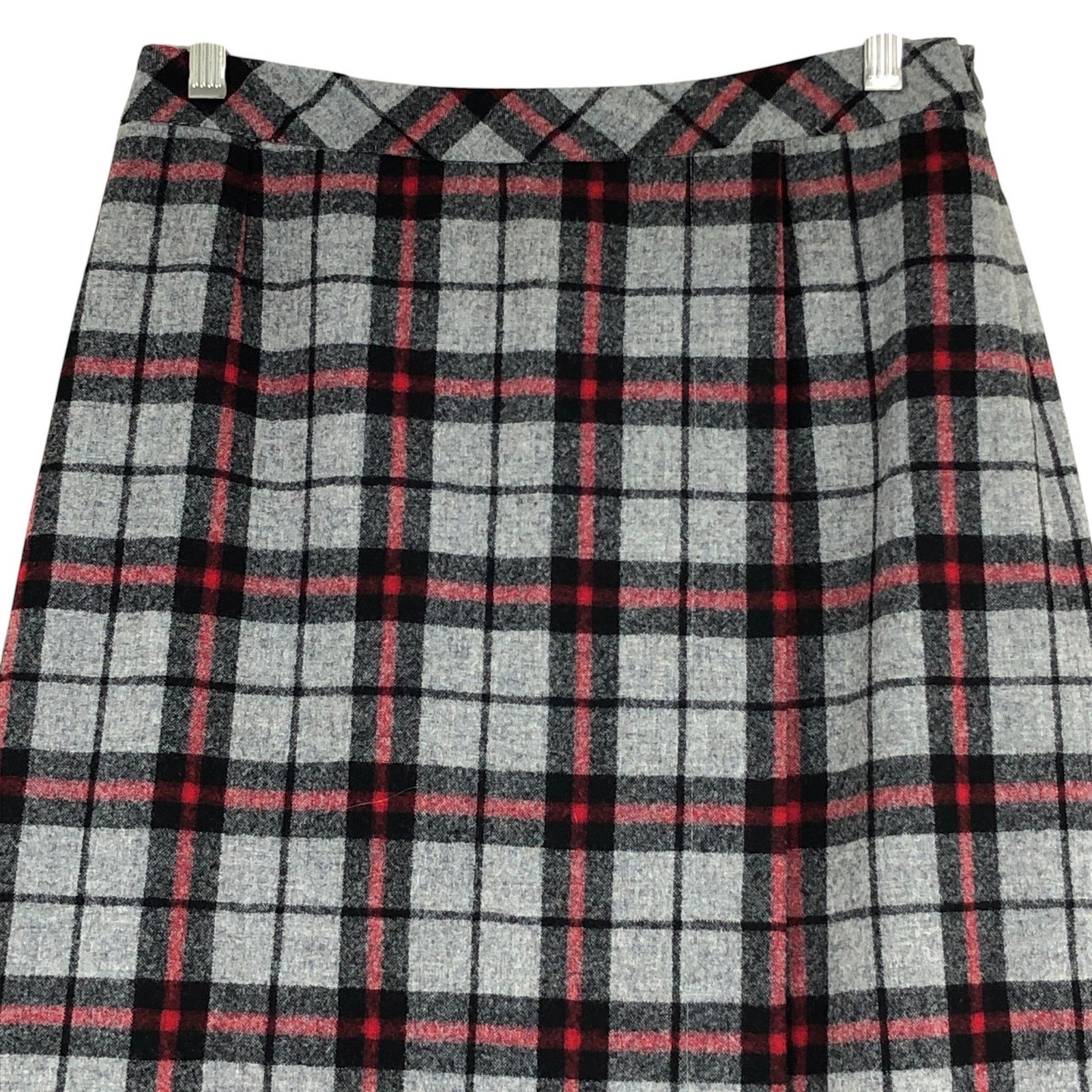 Pendleton Pendleton Petite Size 8P Skirt Midi Wool Plaid Side Zip Size 30" / US 8 / IT 44 - 2 Thumbnail