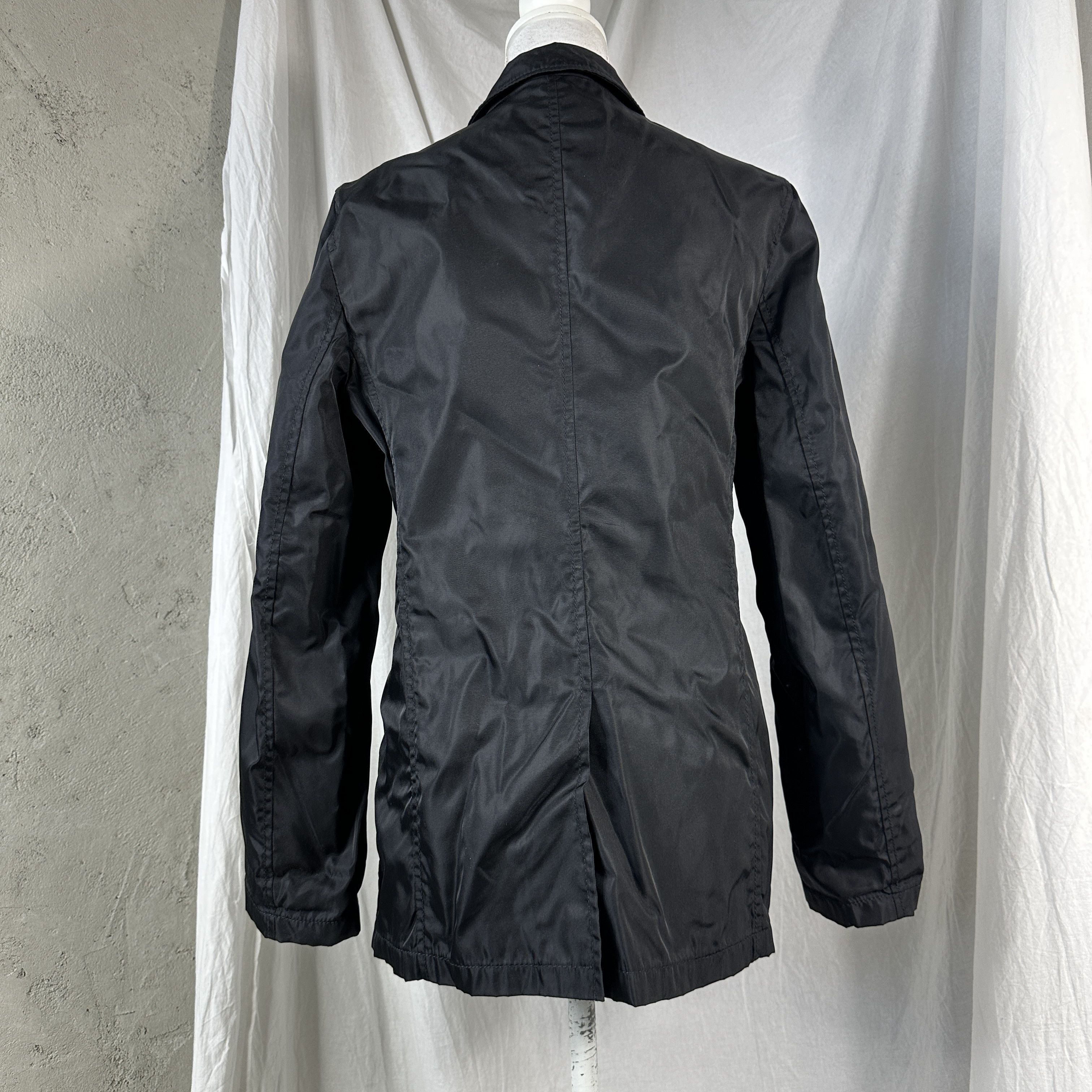 Prada × Vintage Vintage Nylon Preppy Elegant Old Money Prada Coat 00s Size M / US 6-8 / IT 42-44 - 4 Thumbnail