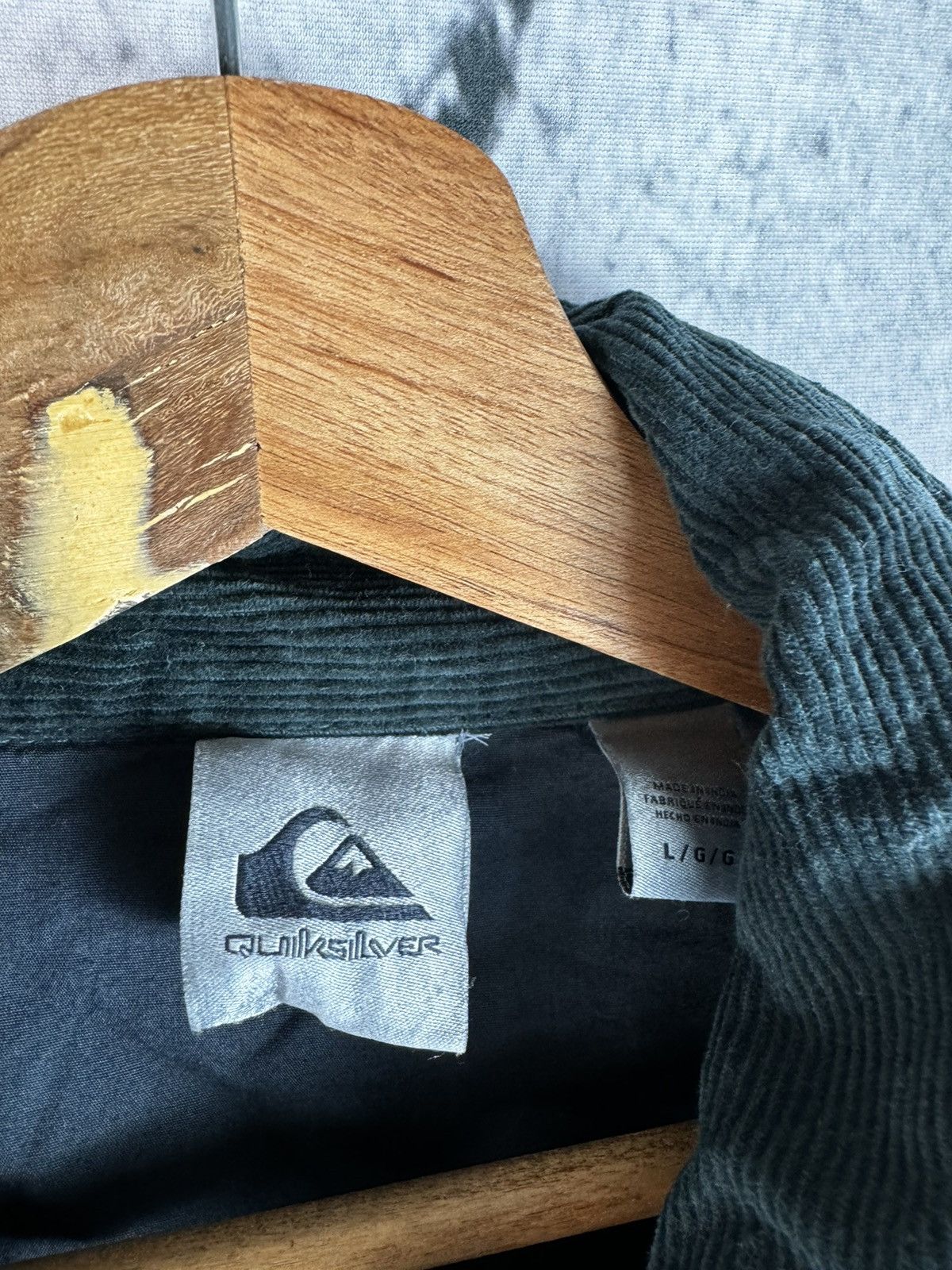 Quiksilver Corduroy Jacket QuickSilver Vintage Surf Style Size US L / EU 52-54 / 3 - 3 Thumbnail