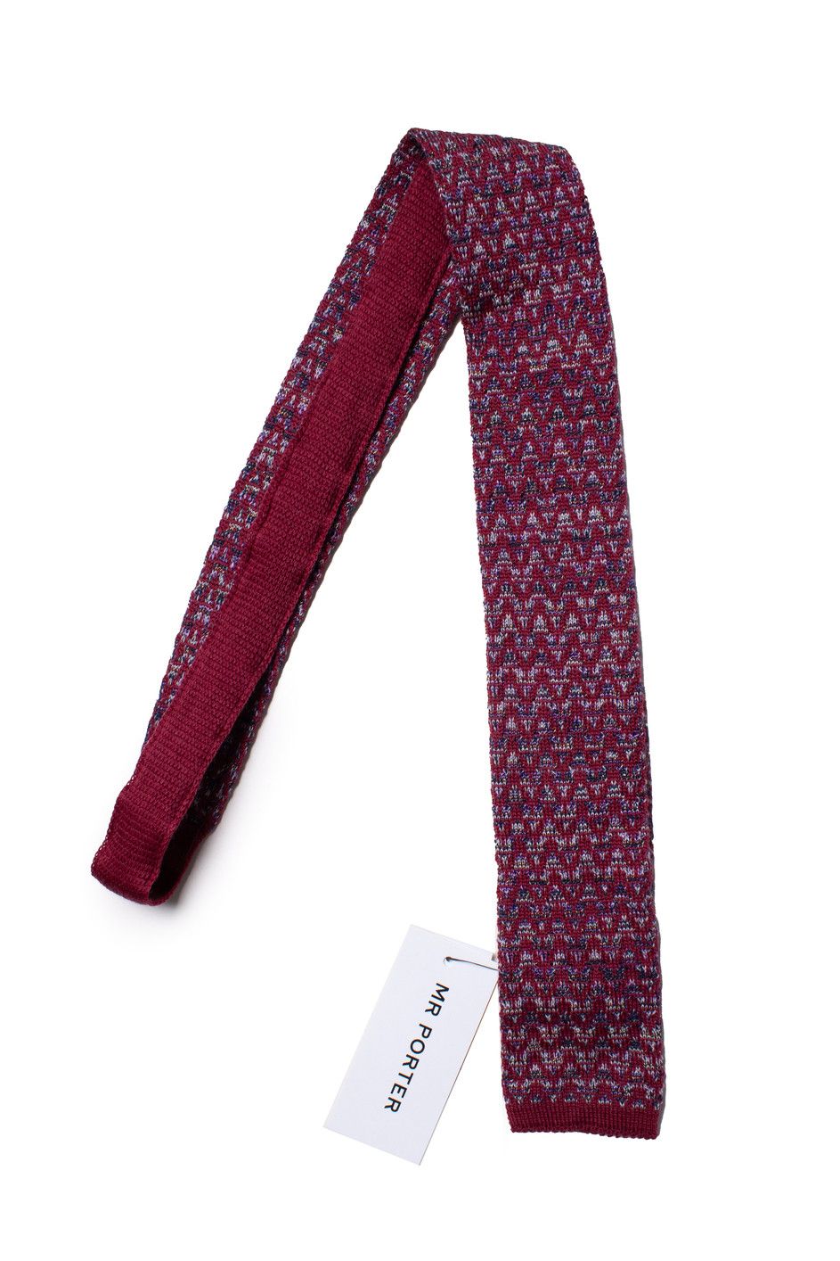 Missoni Missoni, knitted zig zag printed tie Size ONE SIZE - 1 Thumbnail