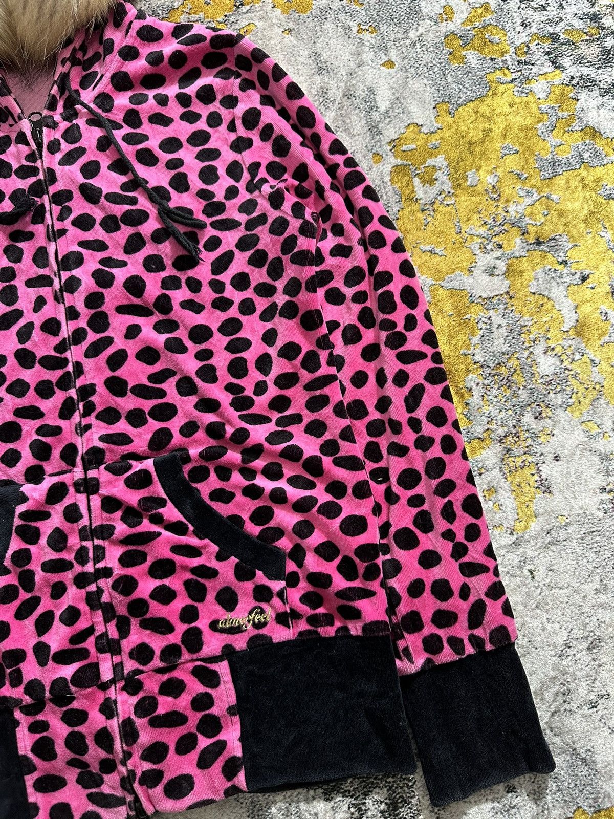Hysteric Glamour IFSIXWASNINE LGB WINTER STYLE LEOPARD VELVET FUR ZIPHOODIE Size S / US 4 / IT 40 - 5 Thumbnail