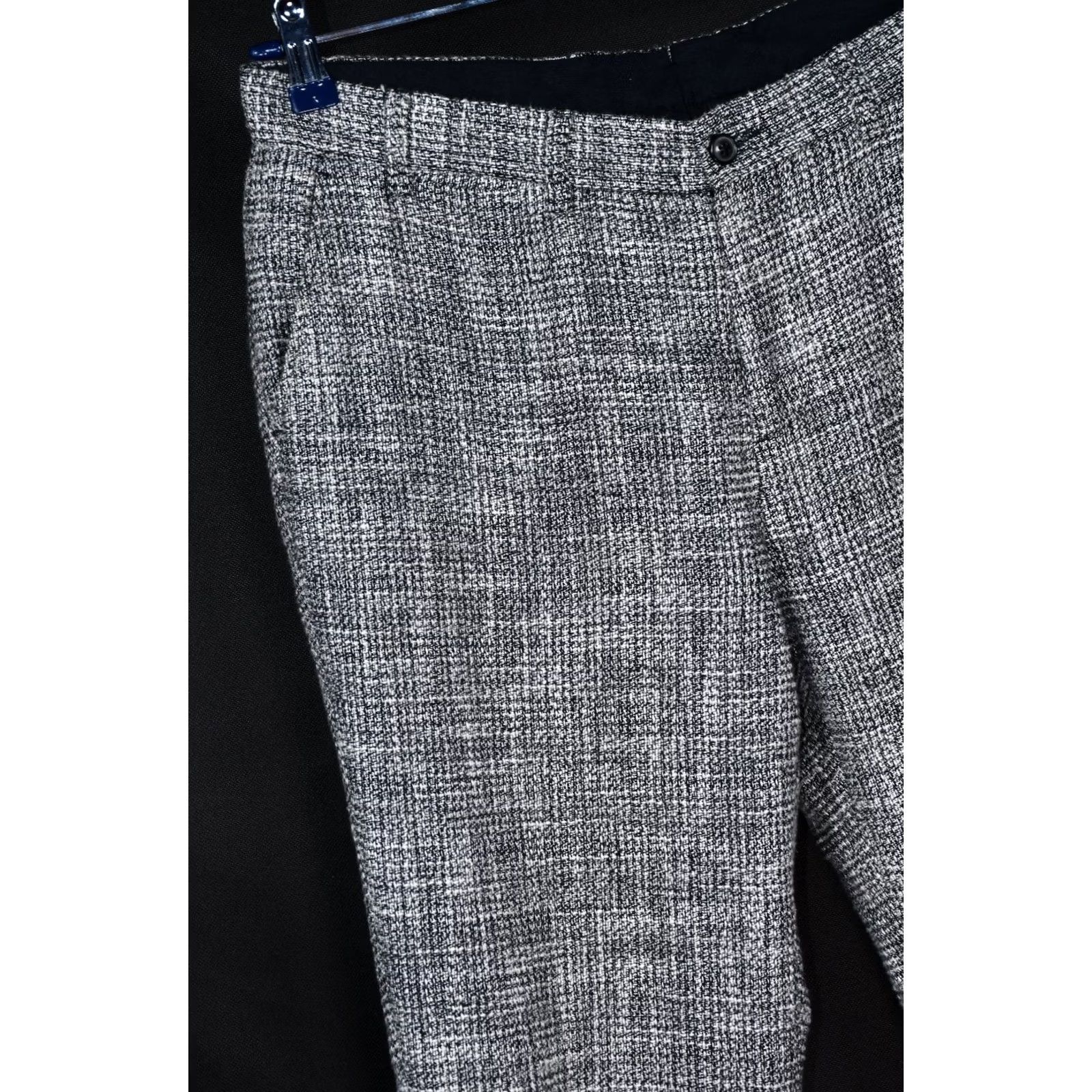Our Legacy OUR LEGACY BASKETWEAVE FLAME SHIRT 46 GRAY, VINTAGE? Size 46R - 6 Thumbnail