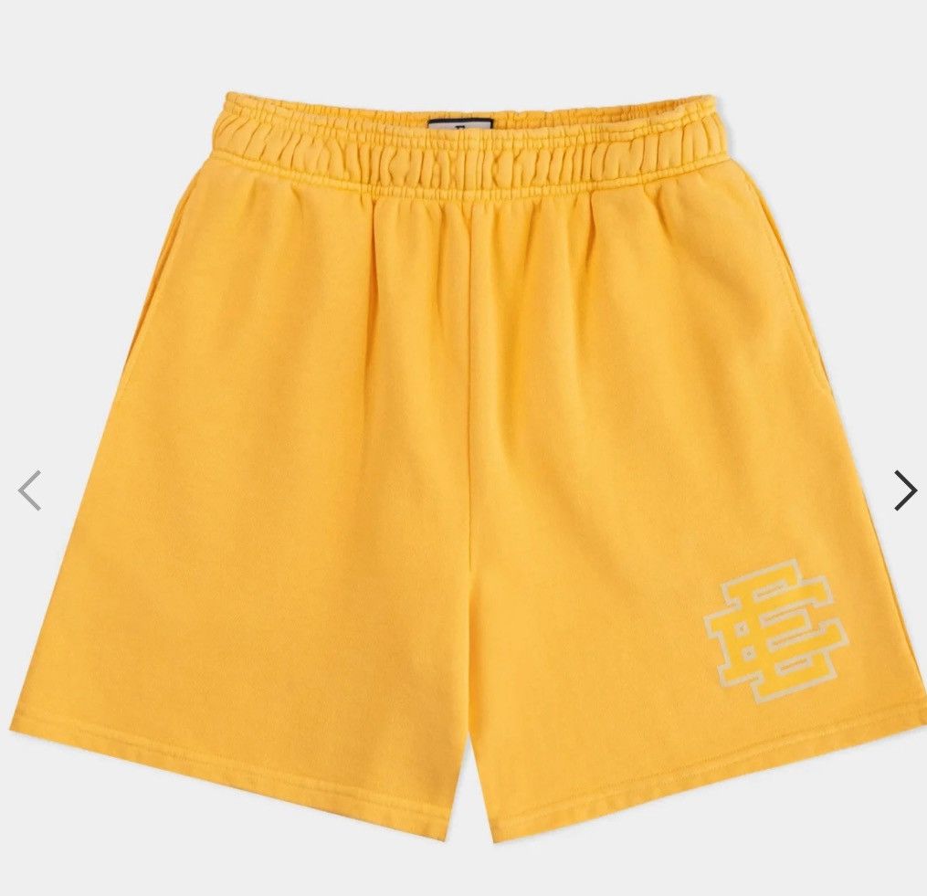 Eric Emanuel Eric Emanuel EE yellow sweat shorts medium Size US 30 / EU 46 - 1 Thumbnail