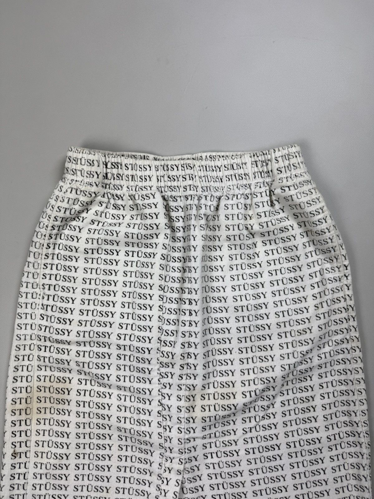 Stussy Stussy Ladies Y2K Monogram Pencil Skirt Corduroy Size S Size 28" / US 6 / IT 42 - 7 Thumbnail