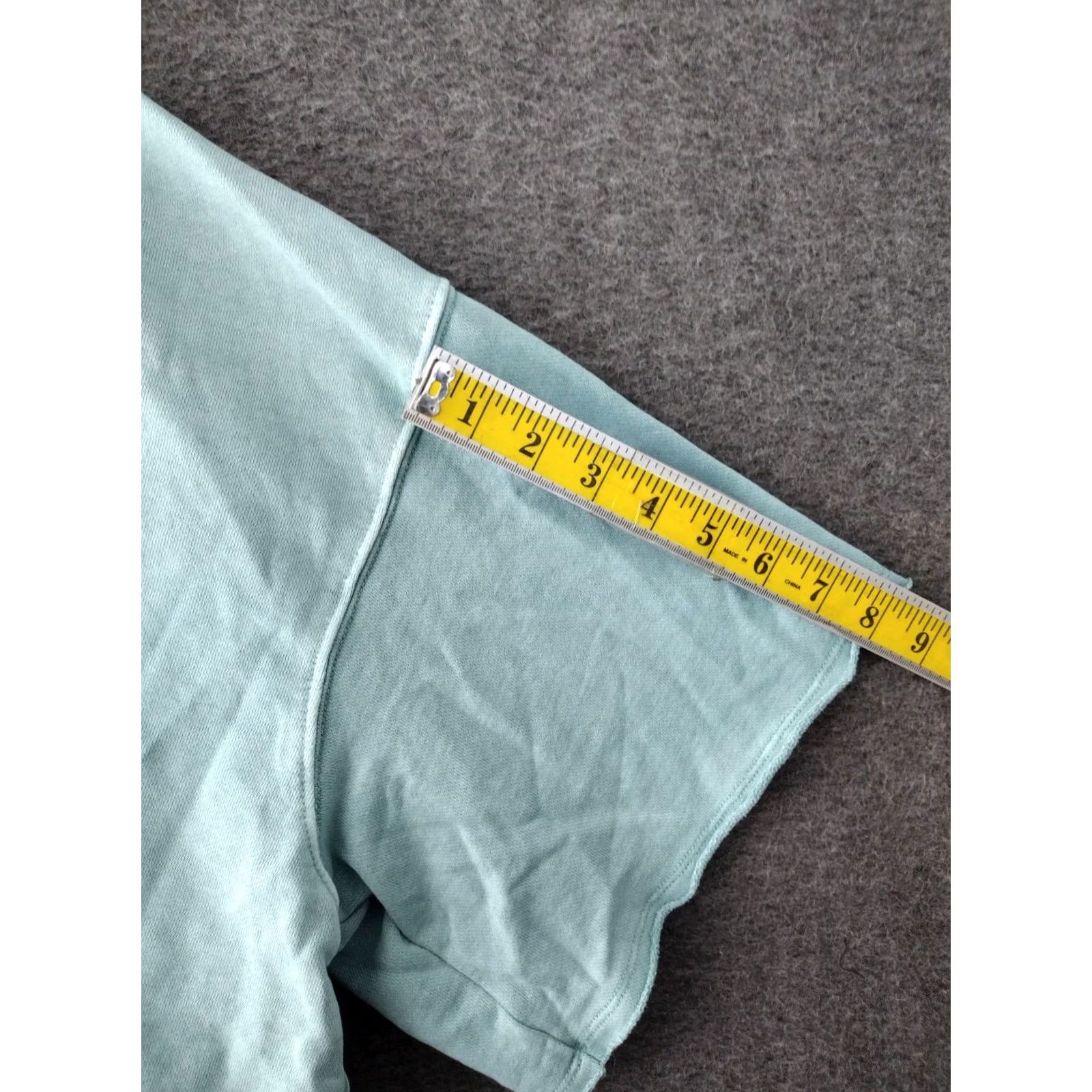 Vintage Universal Thread Polo Shirt Womens 4X Aqua Blue Collared Short Sleeve Cropped 90s Theme, Casual, All Seasons, Machine Washable, Plus Size Size XXL / US 16-18 / IT 52-54 - 5 Thumbnail