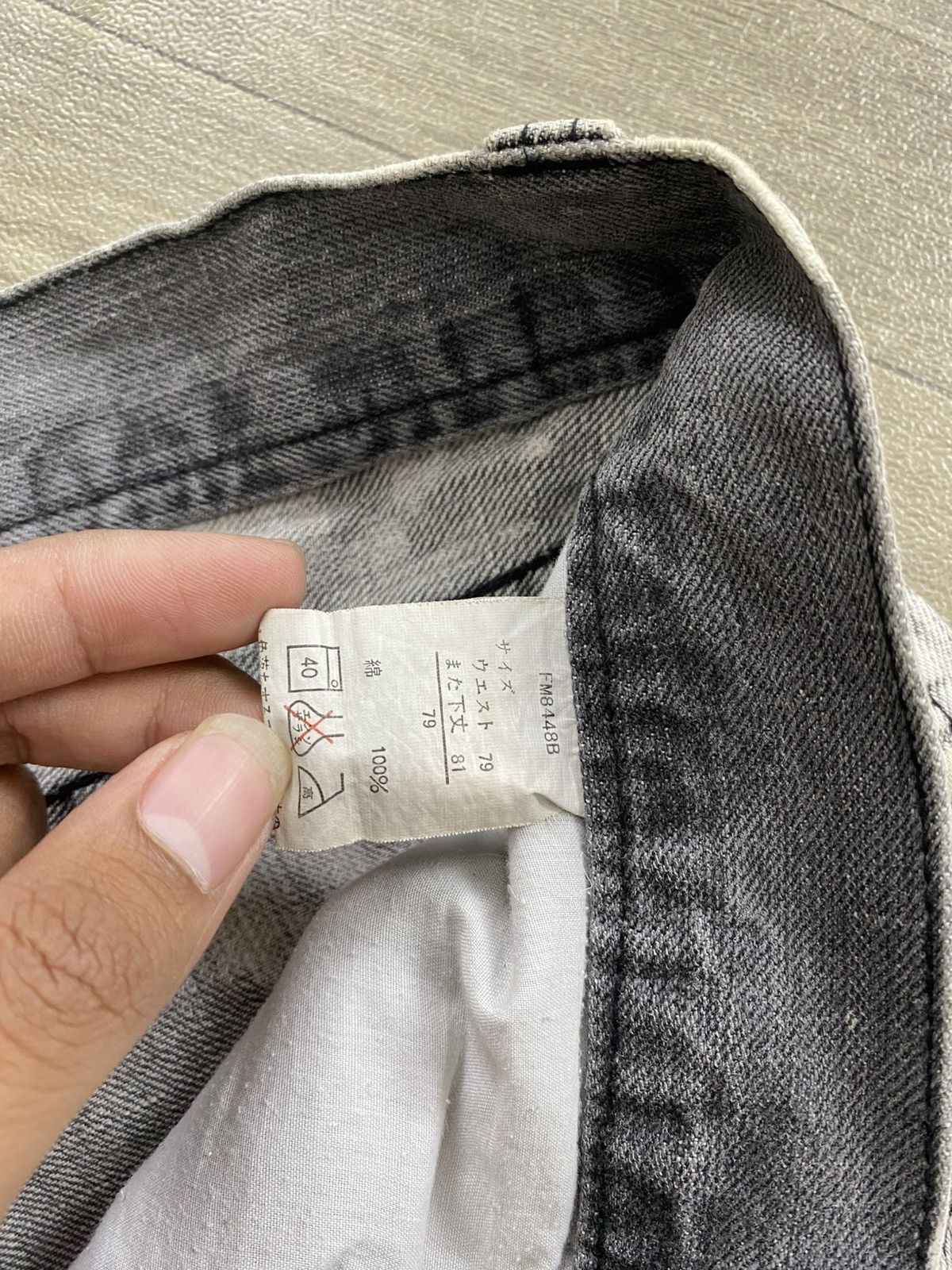 Japanese Brand 2000s Tornado Mart Style Acid Wash Punk Lgb Distressed Jeans Size US 32 / EU 48 - 11 Thumbnail