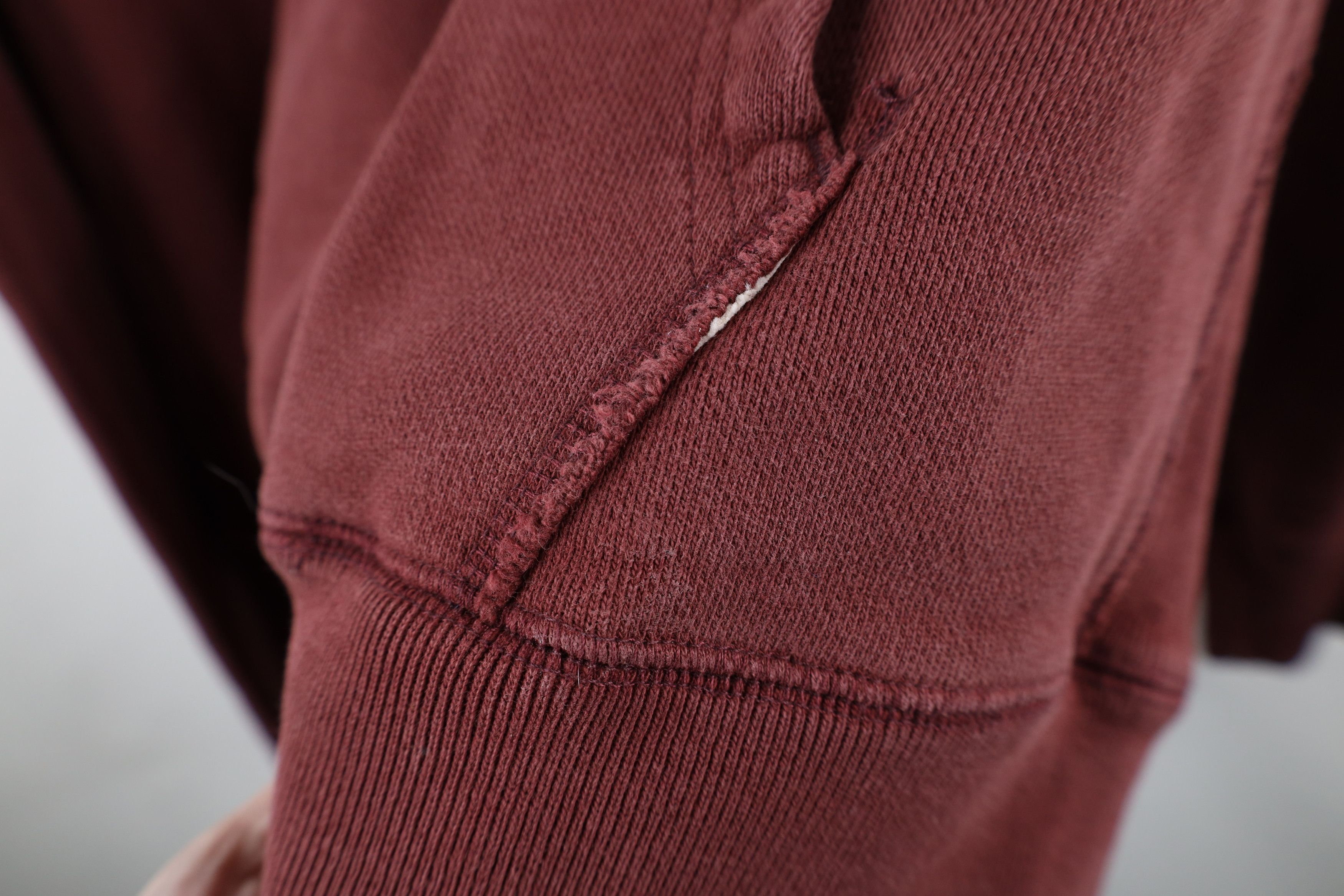 Abercrombie & Fitch × Vintage Vintage 90s Y2K Abercrombie & Fitch Spell Out Hoodie Red Size US L / EU 52-54 / 3 - 9 Thumbnail