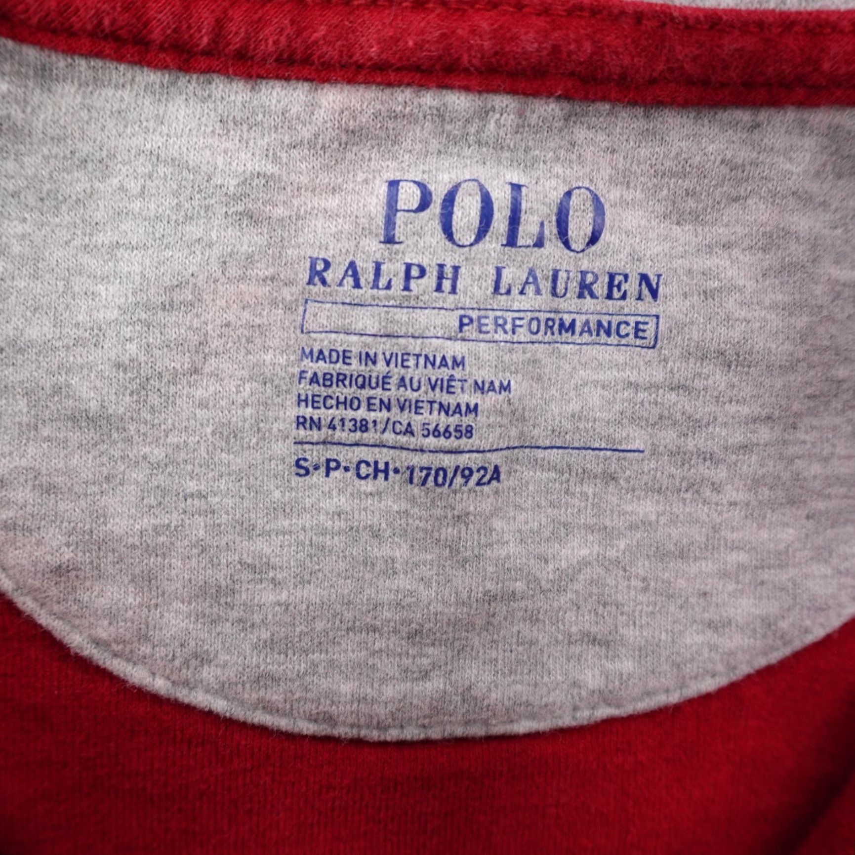 Polo Ralph Lauren Polo Ralph Lauren Sweater Mens Small Red 1/4 Zip Performance Pullover Blue Pony Size US S / EU 44-46 / 1 - 7 Thumbnail