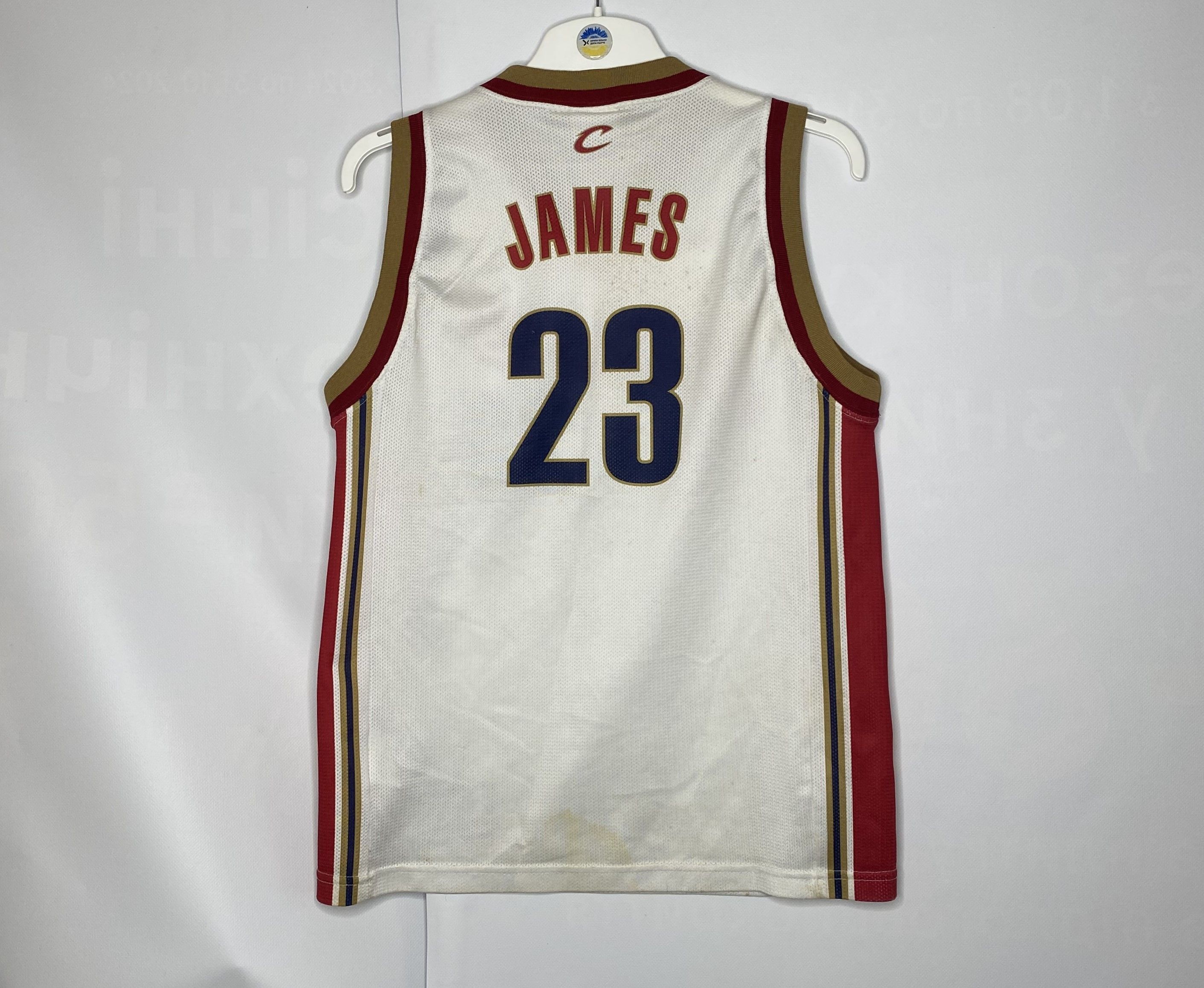 Champion × NBA × Vintage JAMES #23 CLEVELAND CAVALIERS NBA BASKETBALL JERSEY SHIRT Size US XS / EU 42 / 0 - 2 Thumbnail