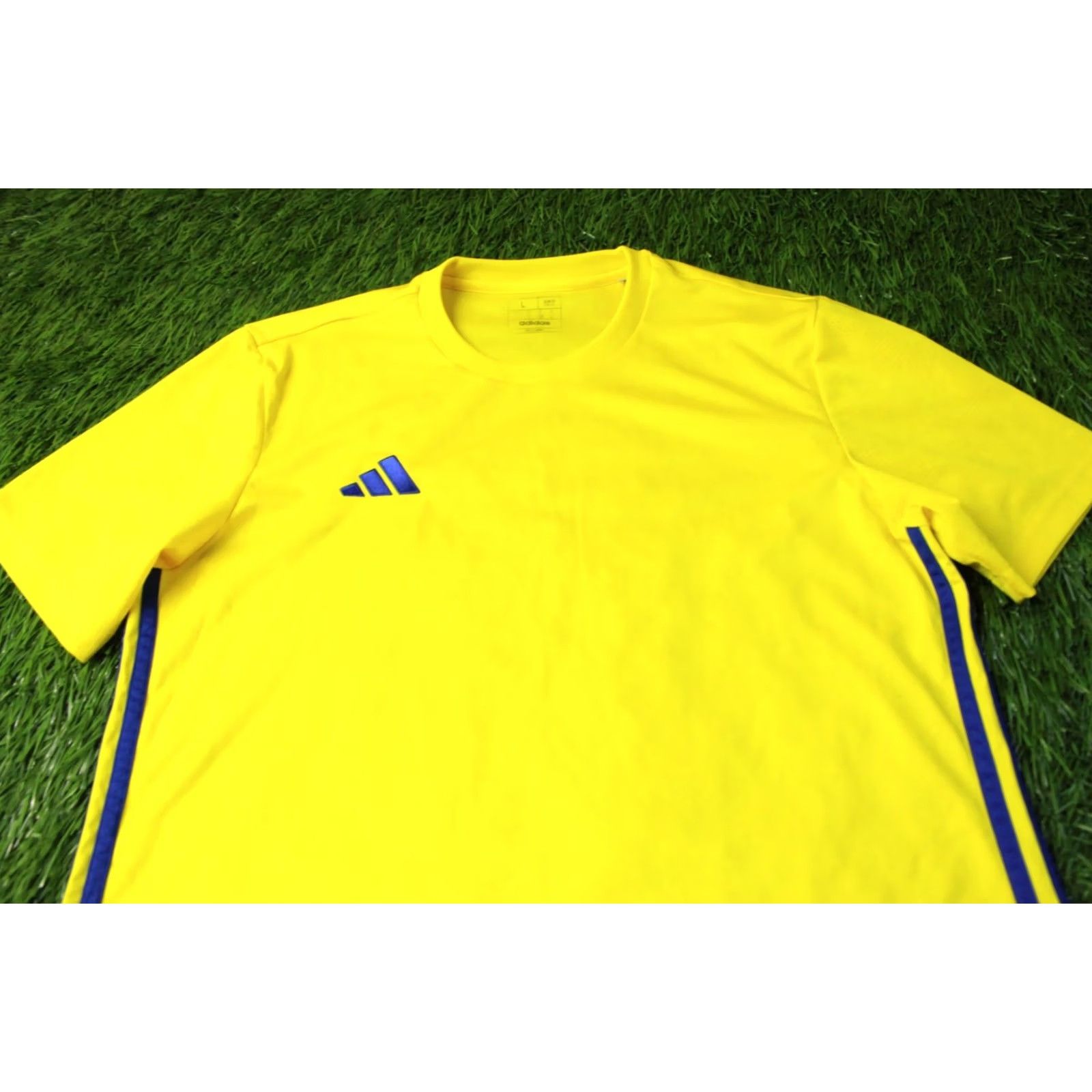 Adidas ADIDAS PERFORMANCE TABELA ORIGINAL 2024 FOOTBALL SHIRT JERSEY L Mens Yellow and Blue Football Shirt 2024 Adidas Tabela Size US L / EU 52-54 / 3 - 2 Thumbnail